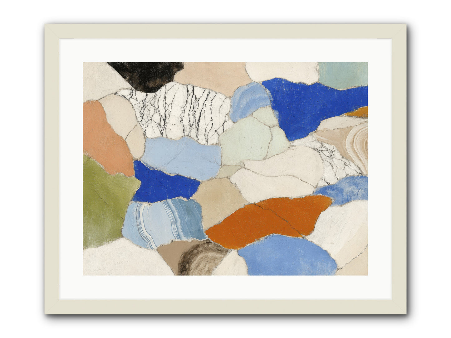 Vesper -- Framed Print - White 24x18