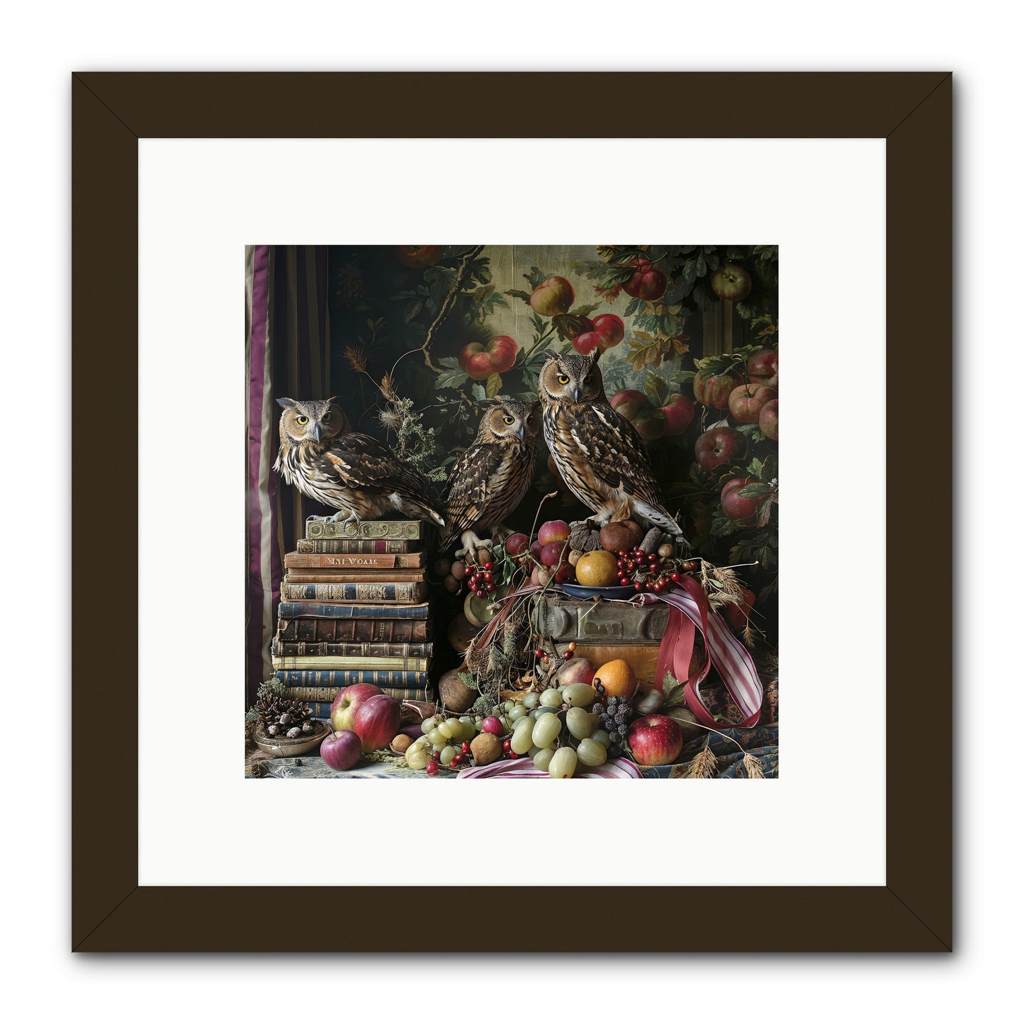 Vestige Of Solitude -- Framed Print - Black 10x10