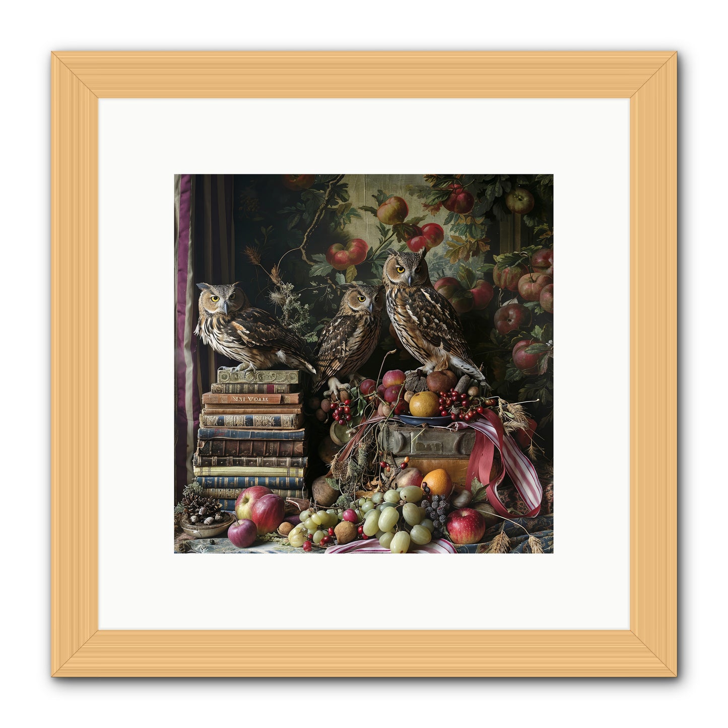 Vestige Of Solitude -- Framed Print - Natural 10x10