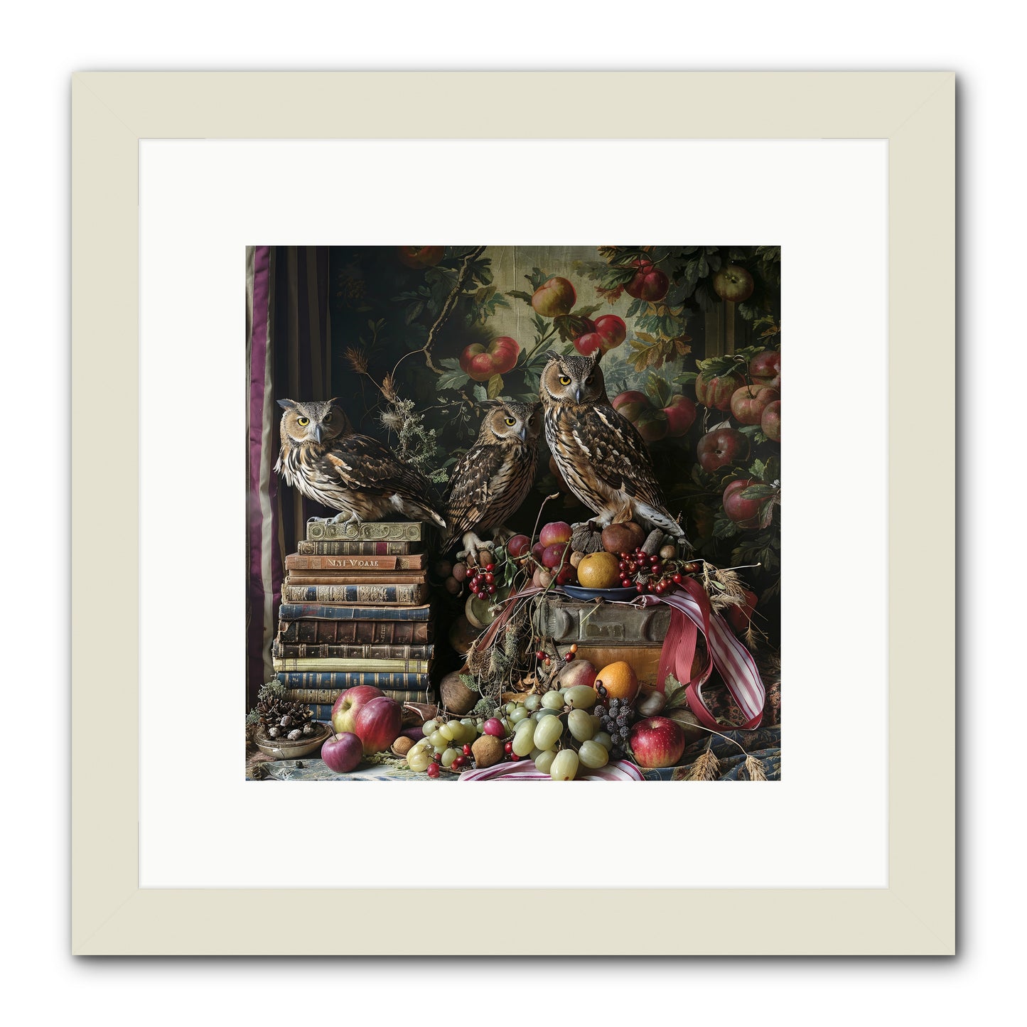 Vestige Of Solitude -- Framed Print - White 10x10