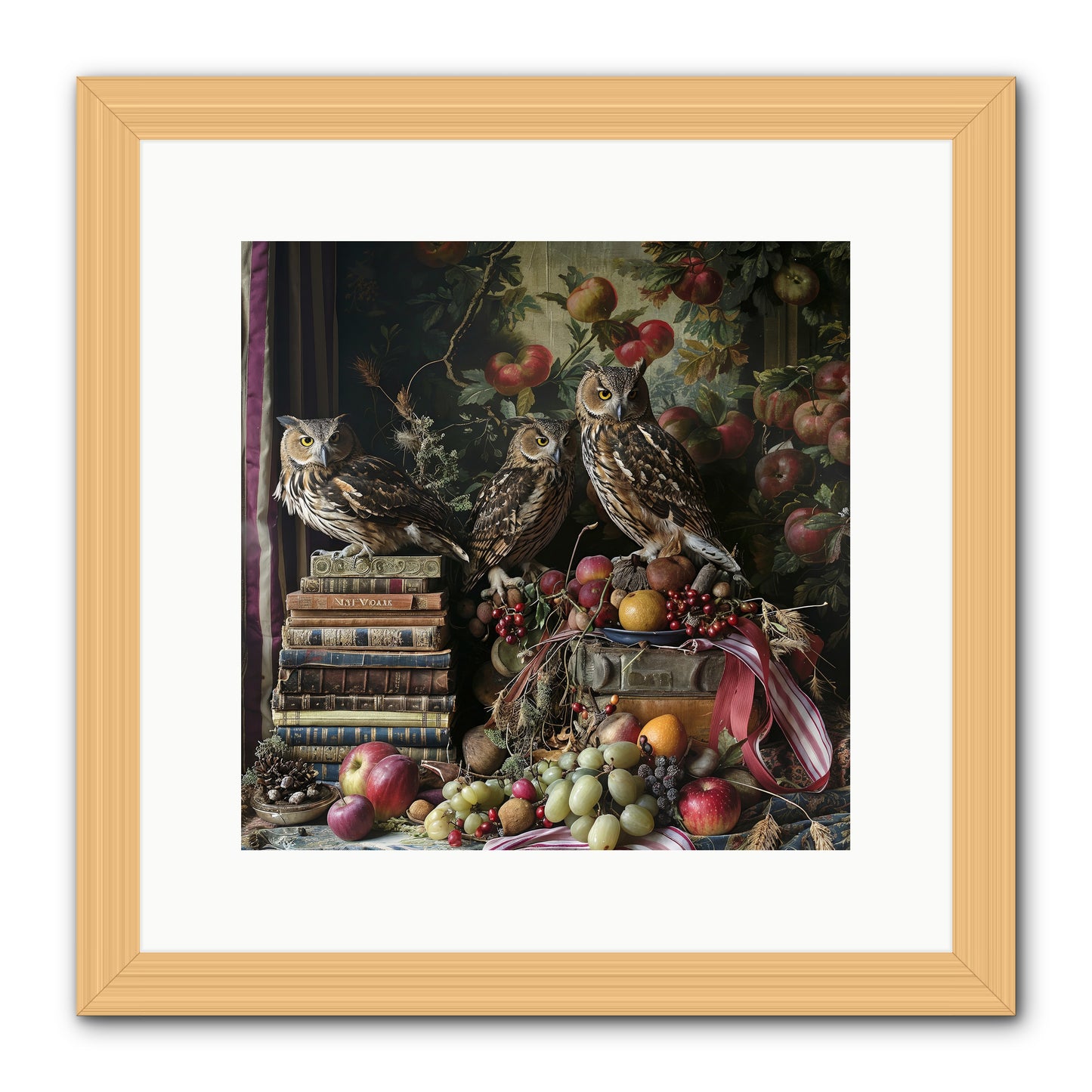 Vestige Of Solitude -- Framed Print - Natural 12x12