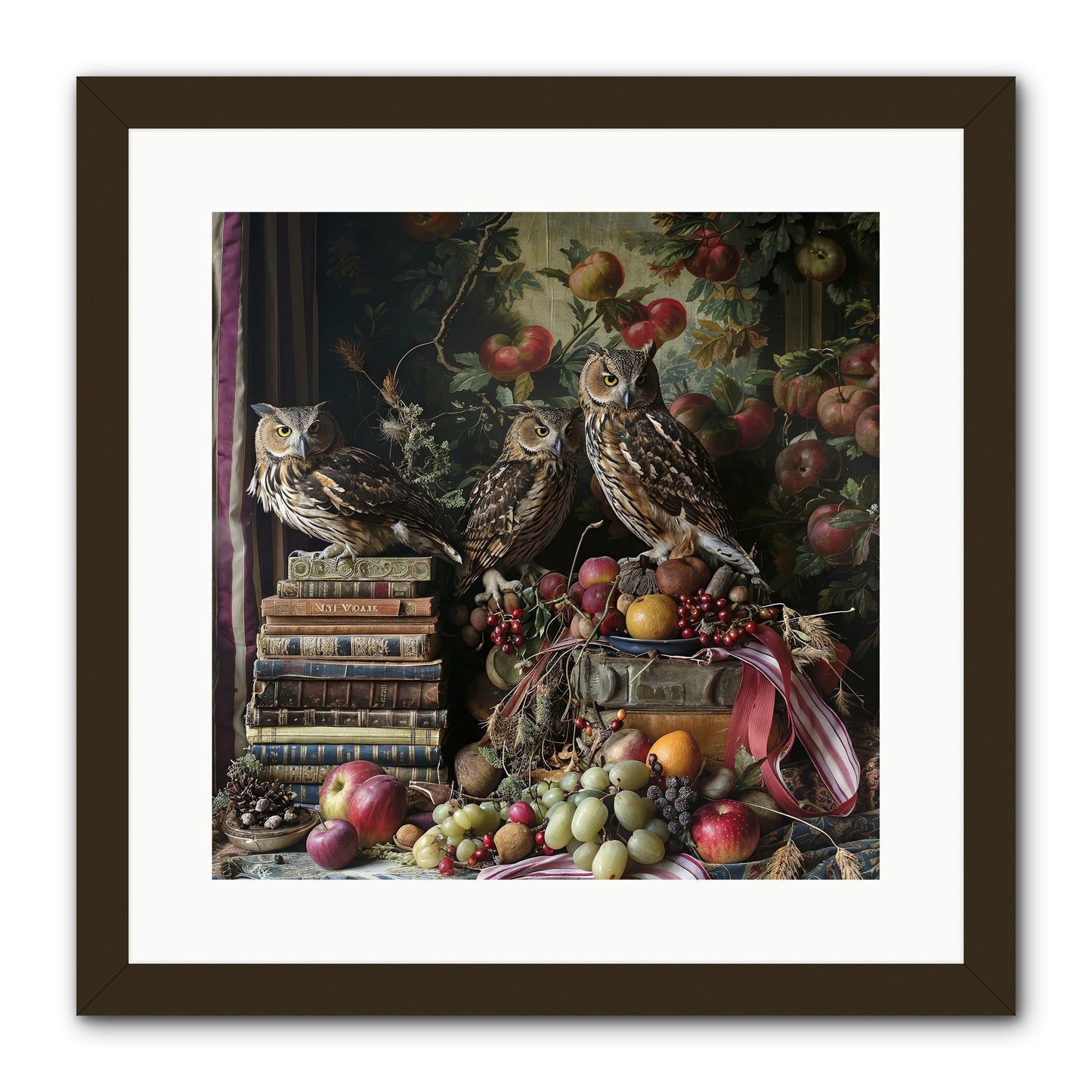 Vestige Of Solitude -- Framed Print - Black 16x16