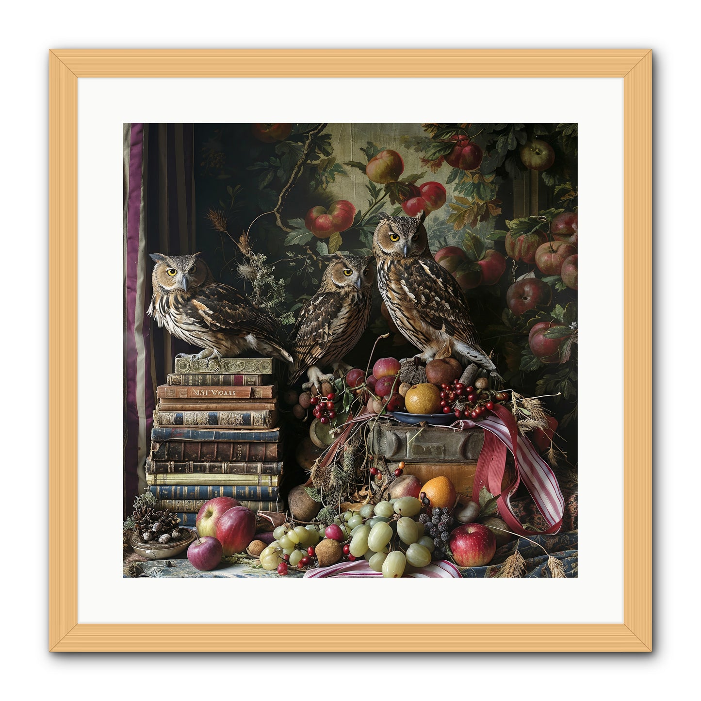Vestige Of Solitude -- Framed Print - Natural 20x20