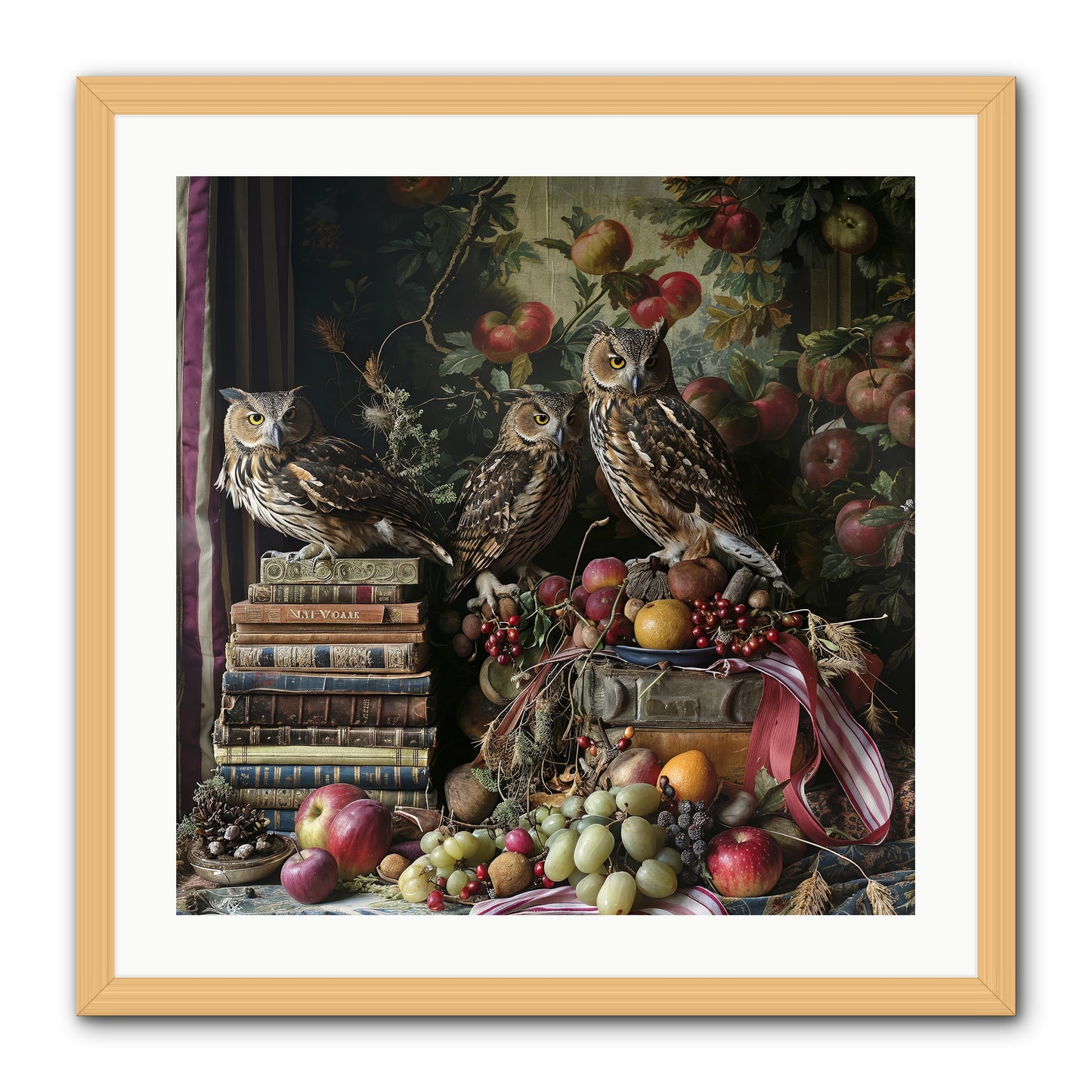 Vestige Of Solitude -- Framed Print - Natural 24x24
