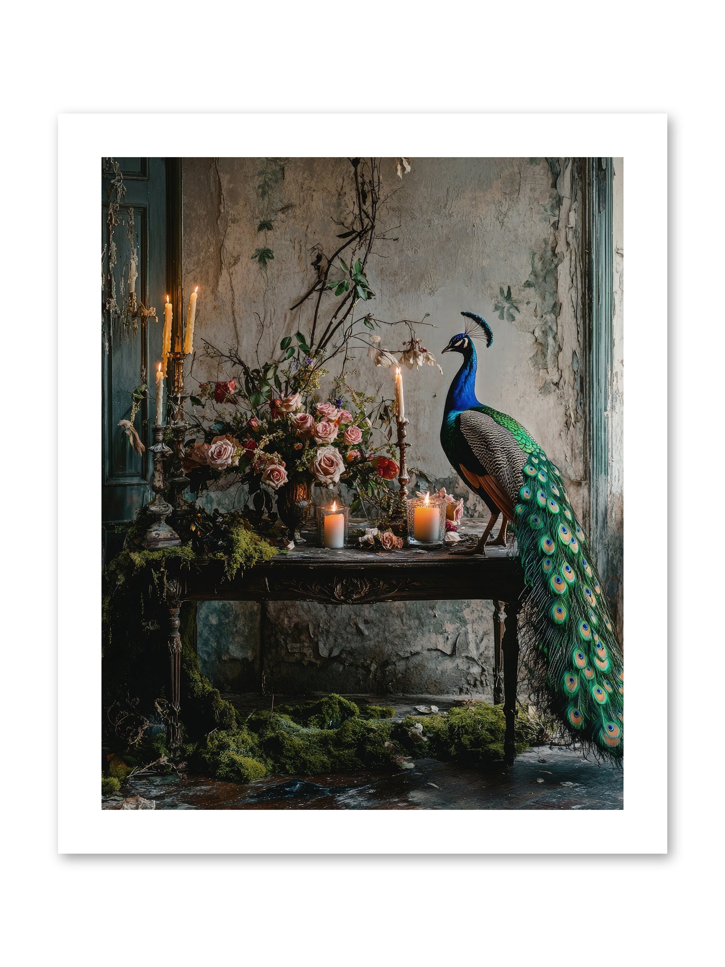 Victorian Vagabond -- Paper Print 12x15