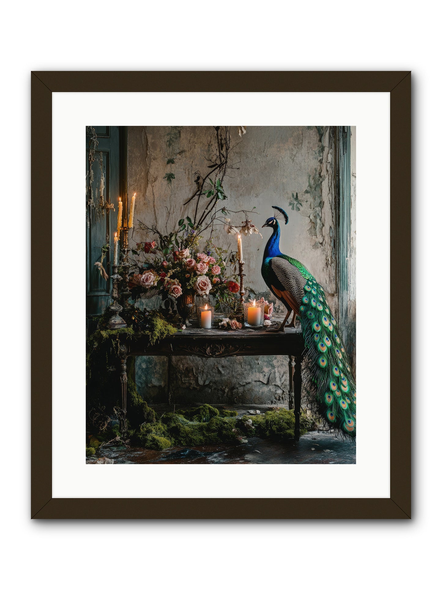 Victorian Vagabond -- Framed Print - Black 16x20