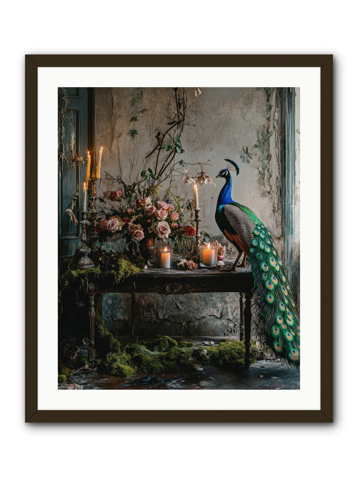 Victorian Vagabond -- Framed Print - Black 24x30
