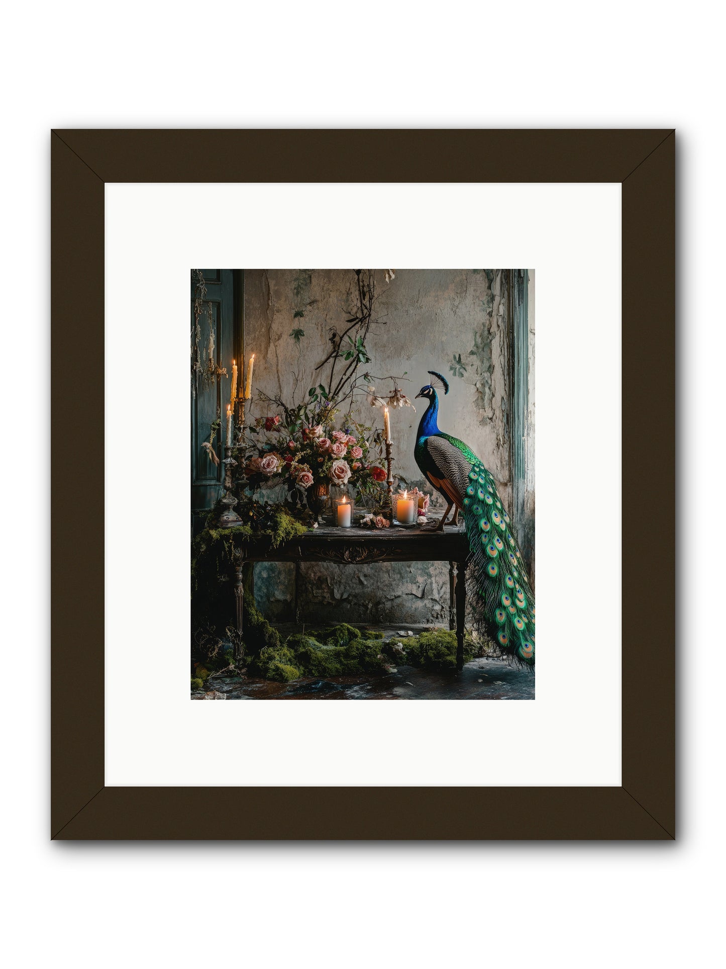 Victorian Vagabond -- Framed Print - Black 8x10