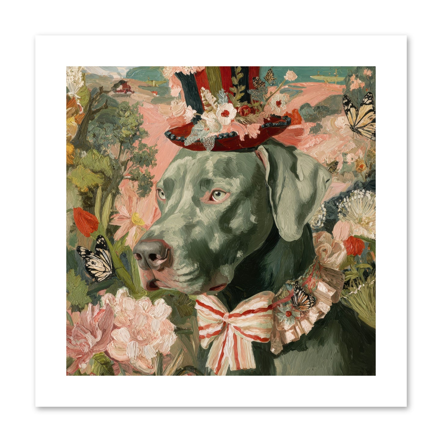 Vintage Reverie -- Paper Print 10x10
