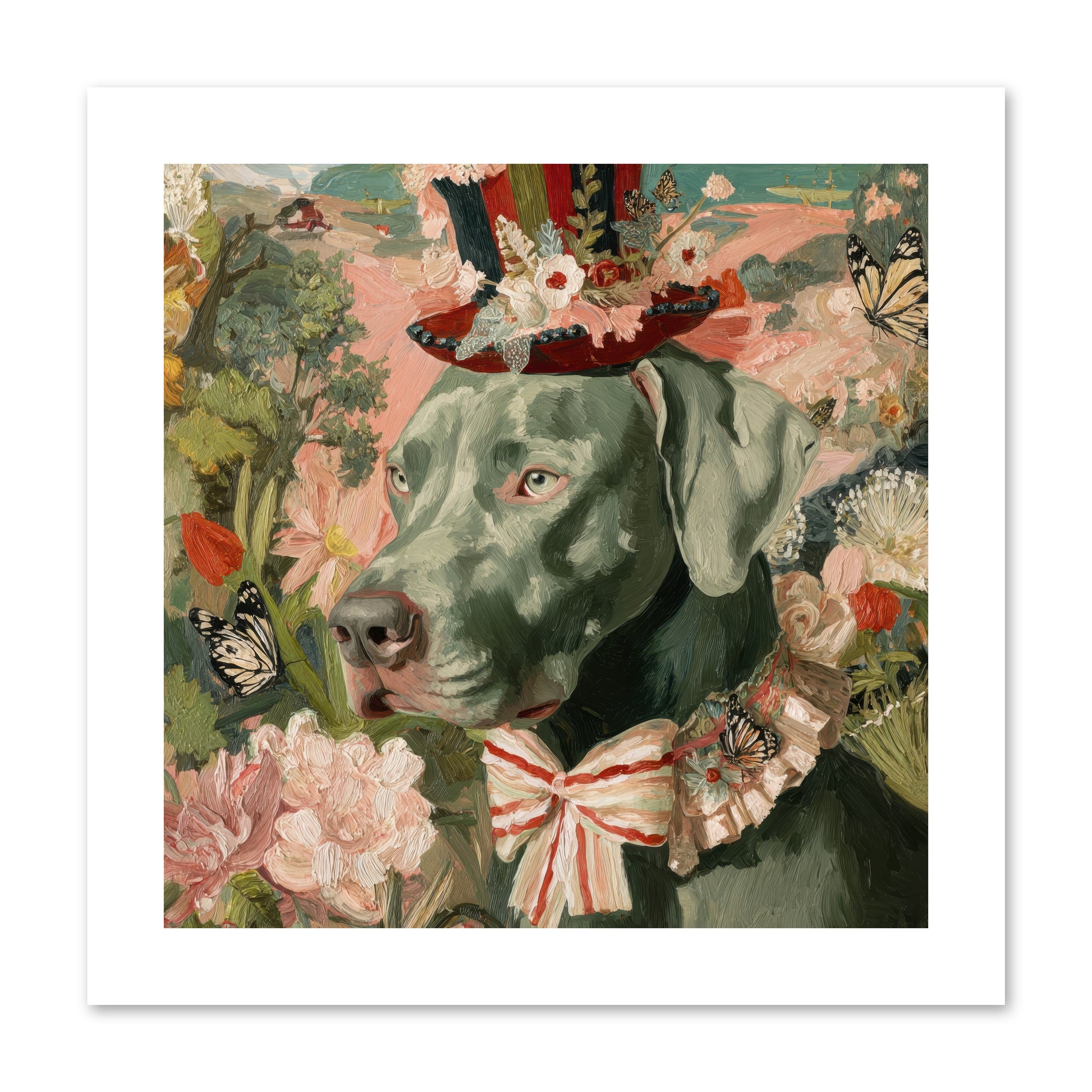 Vintage Reverie -- Paper Print 10x10