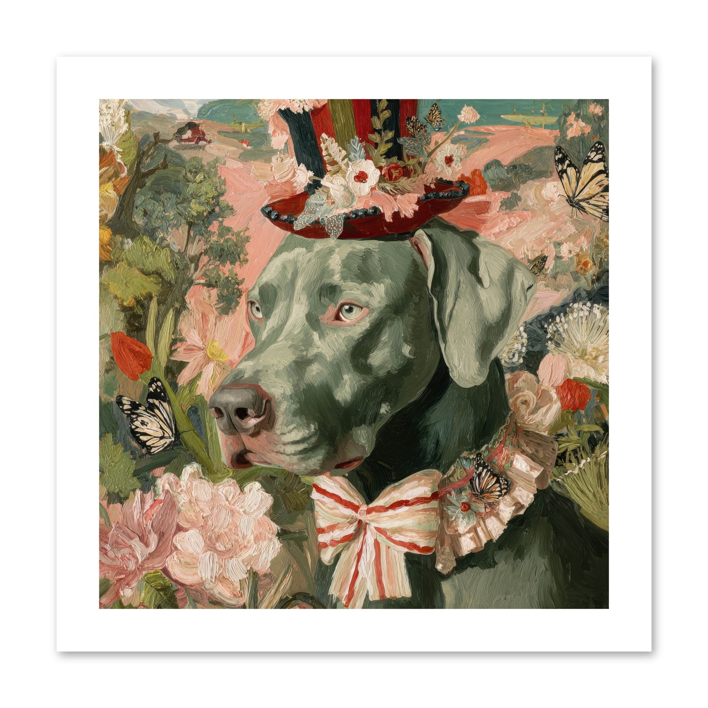 Vintage Reverie -- Paper Print 12x12