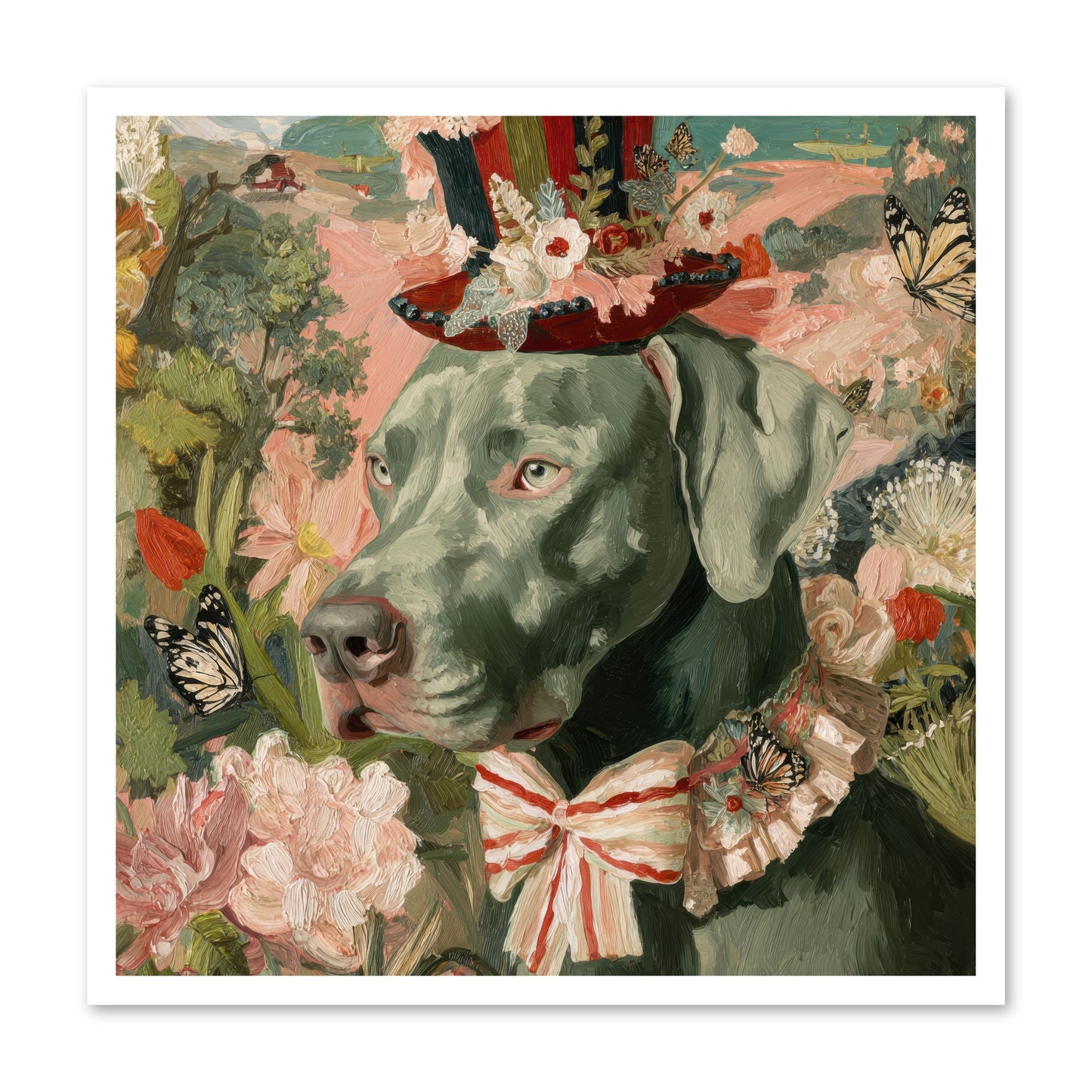 Vintage Reverie -- Paper Print 30x30