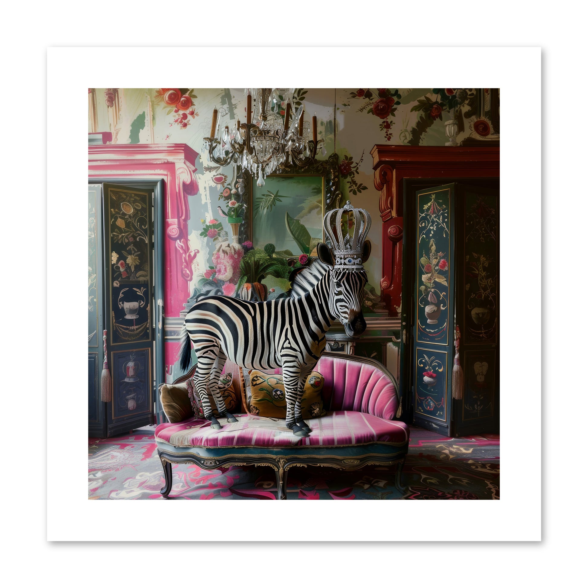 Violetta -- Paper Print 10x10