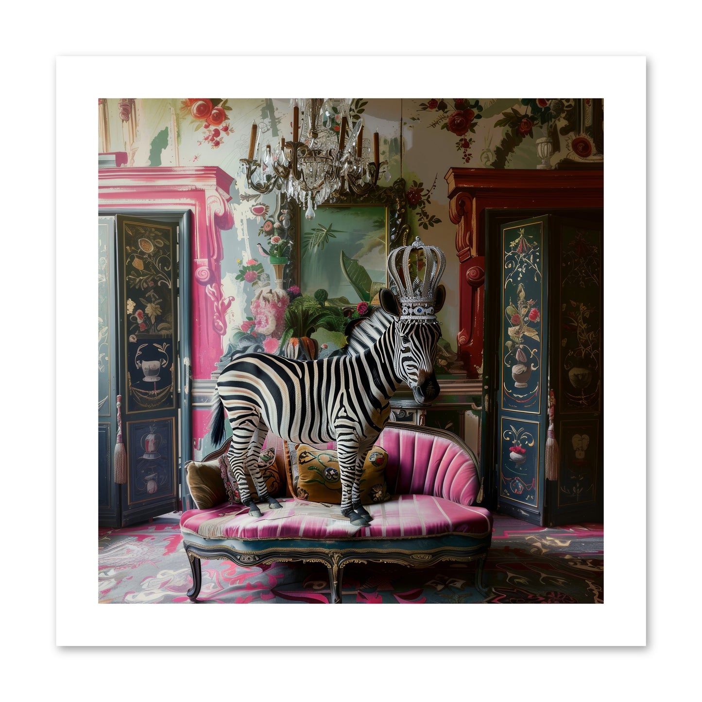 Violetta -- Paper Print 12x12