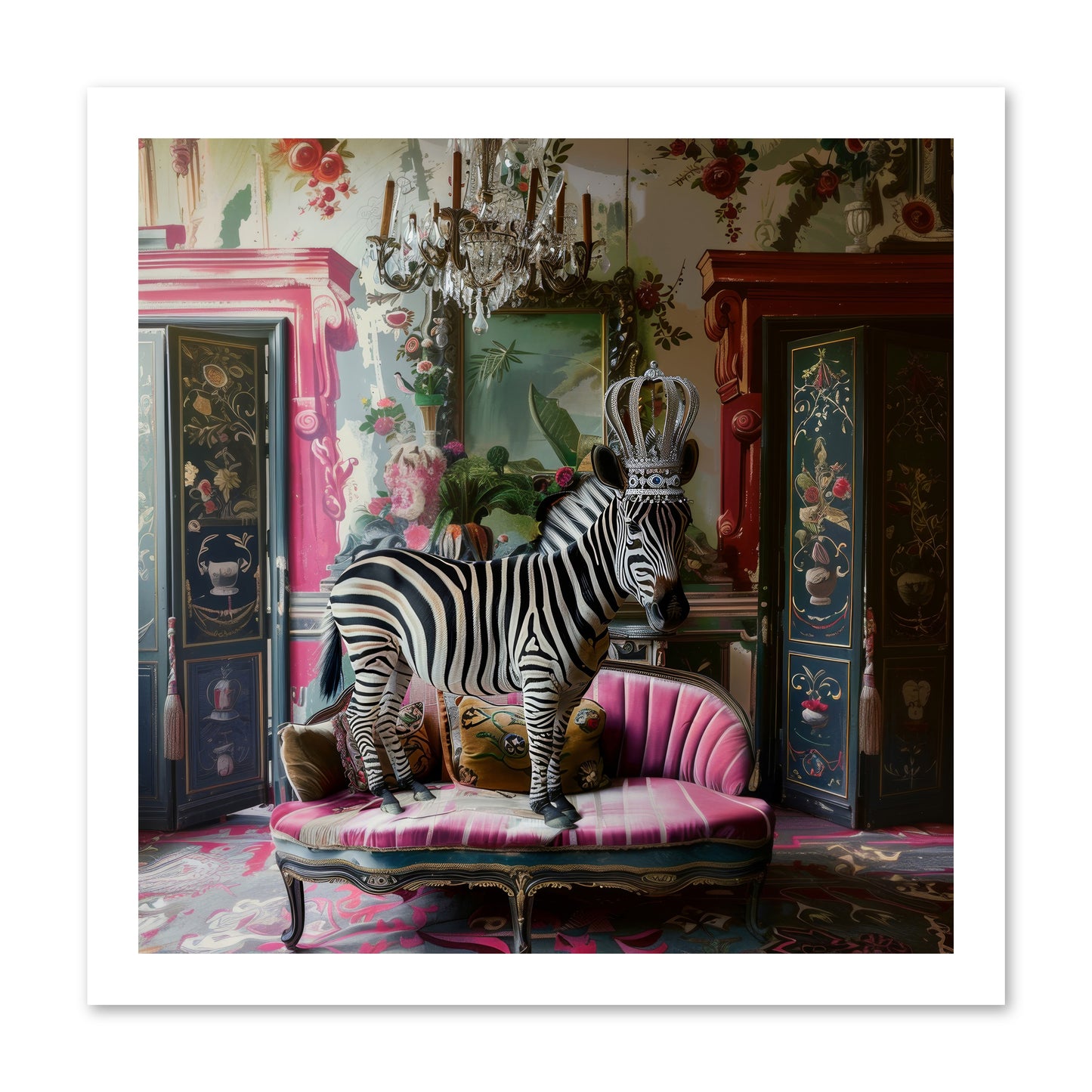Violetta -- Paper Print 16x16