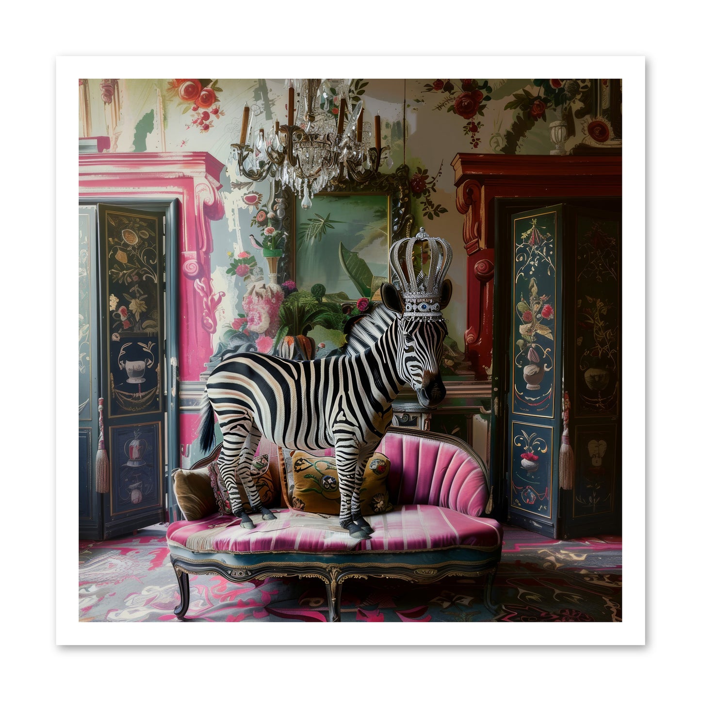 Violetta -- Paper Print 24x24