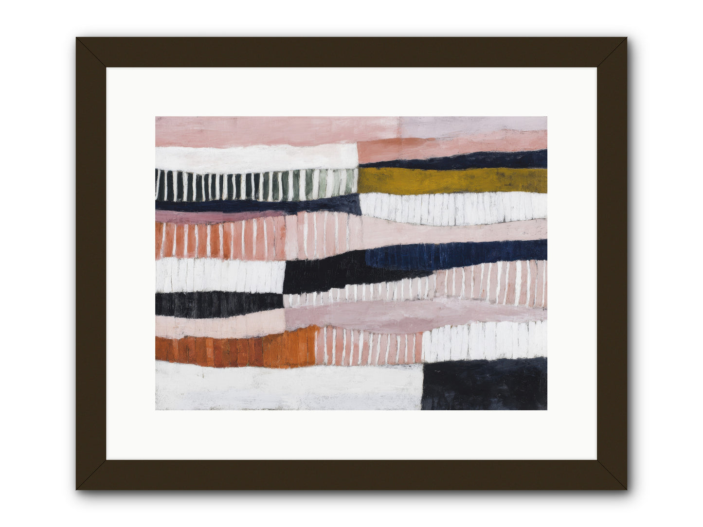 Virelay -- Framed Print - Black 16x12