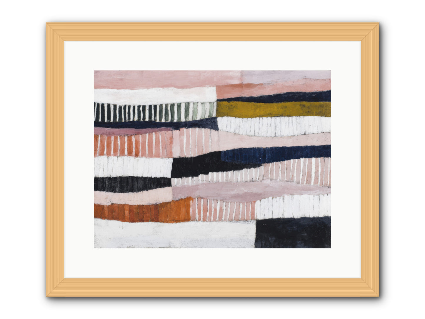 Virelay -- Framed Print - Natural 16x12