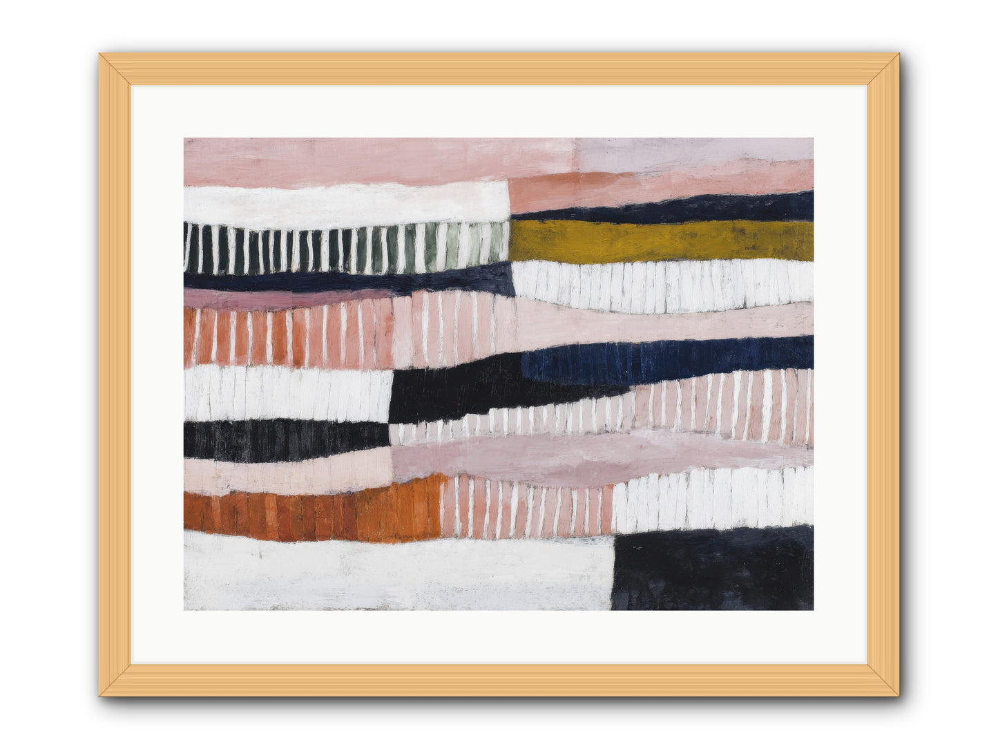 Virelay -- Framed Print - Natural 24x18
