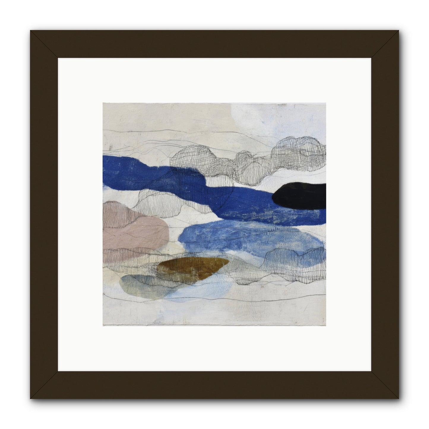 Vireo -- Framed Print - Black 10x10
