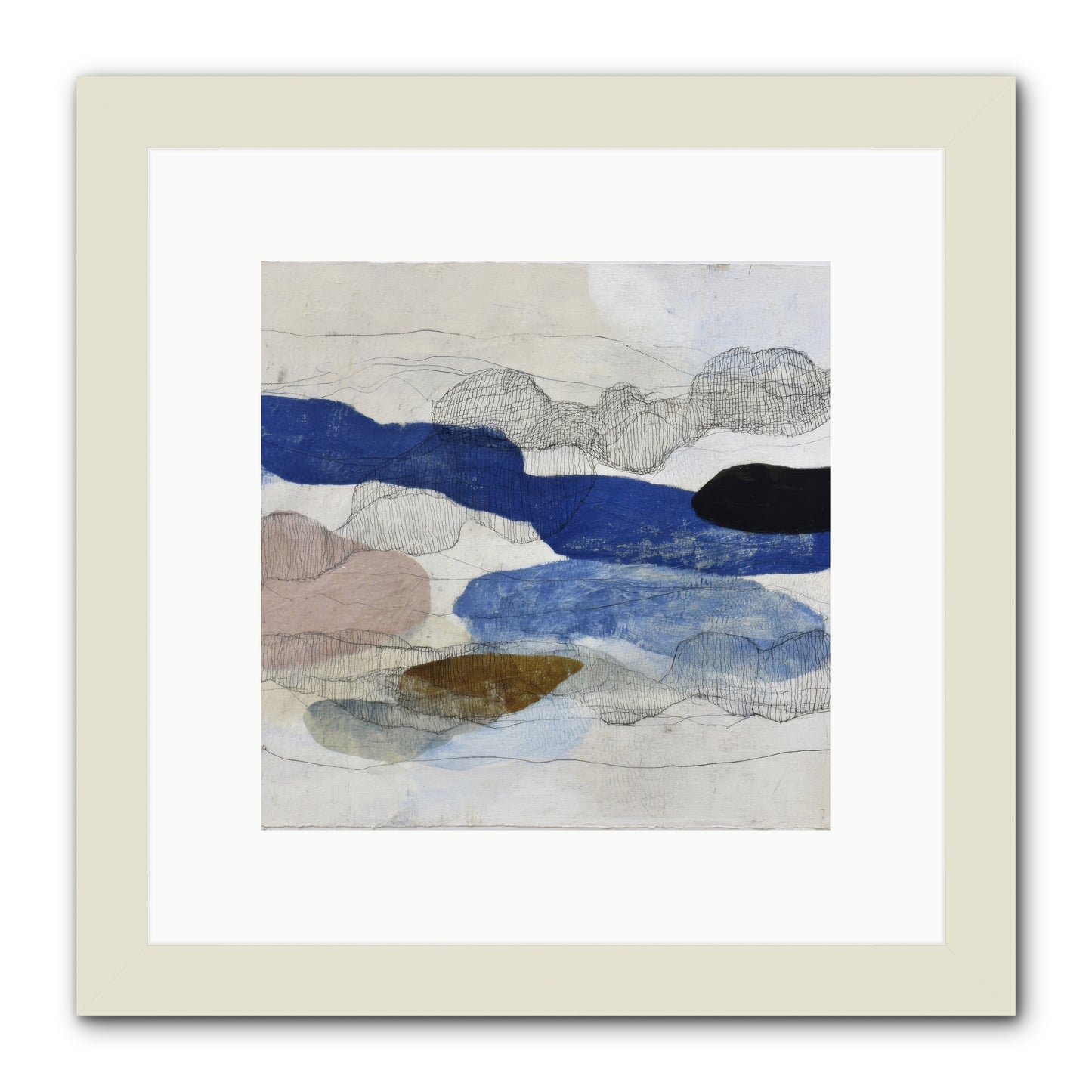 Vireo -- Framed Print - White 10x10