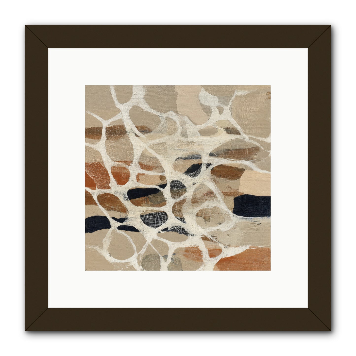 Voltage -- Framed Print - Black 10x10