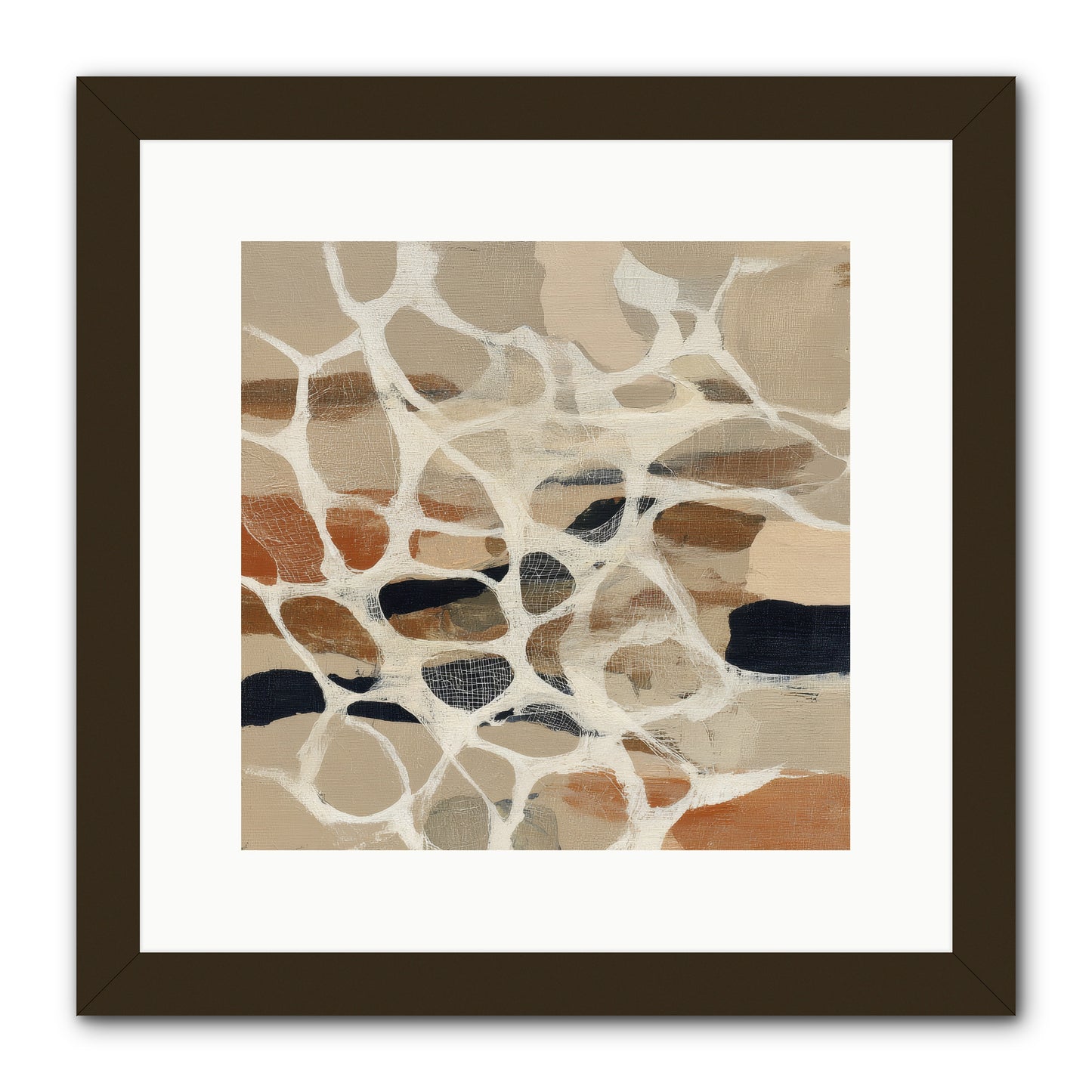 Voltage -- Framed Print - Black 12x12