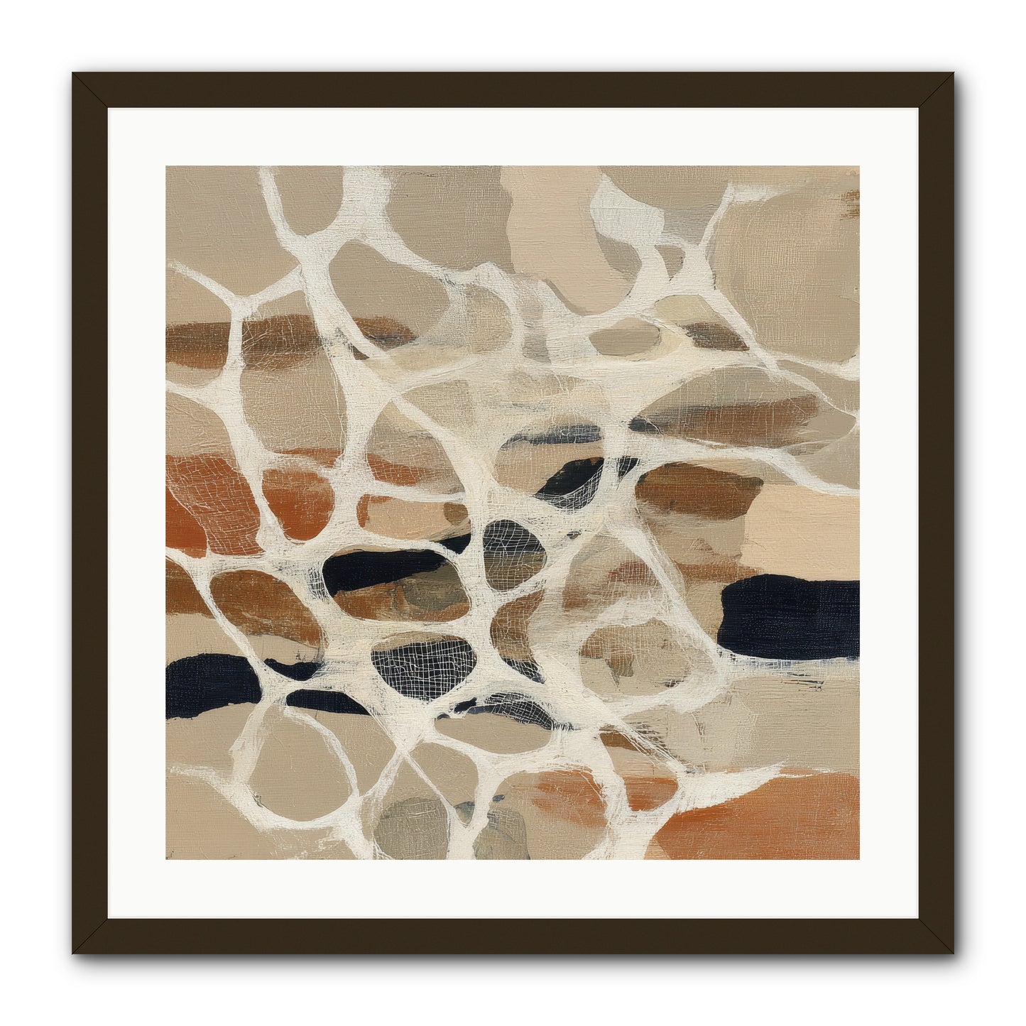 Voltage -- Framed Print - Black 24x24