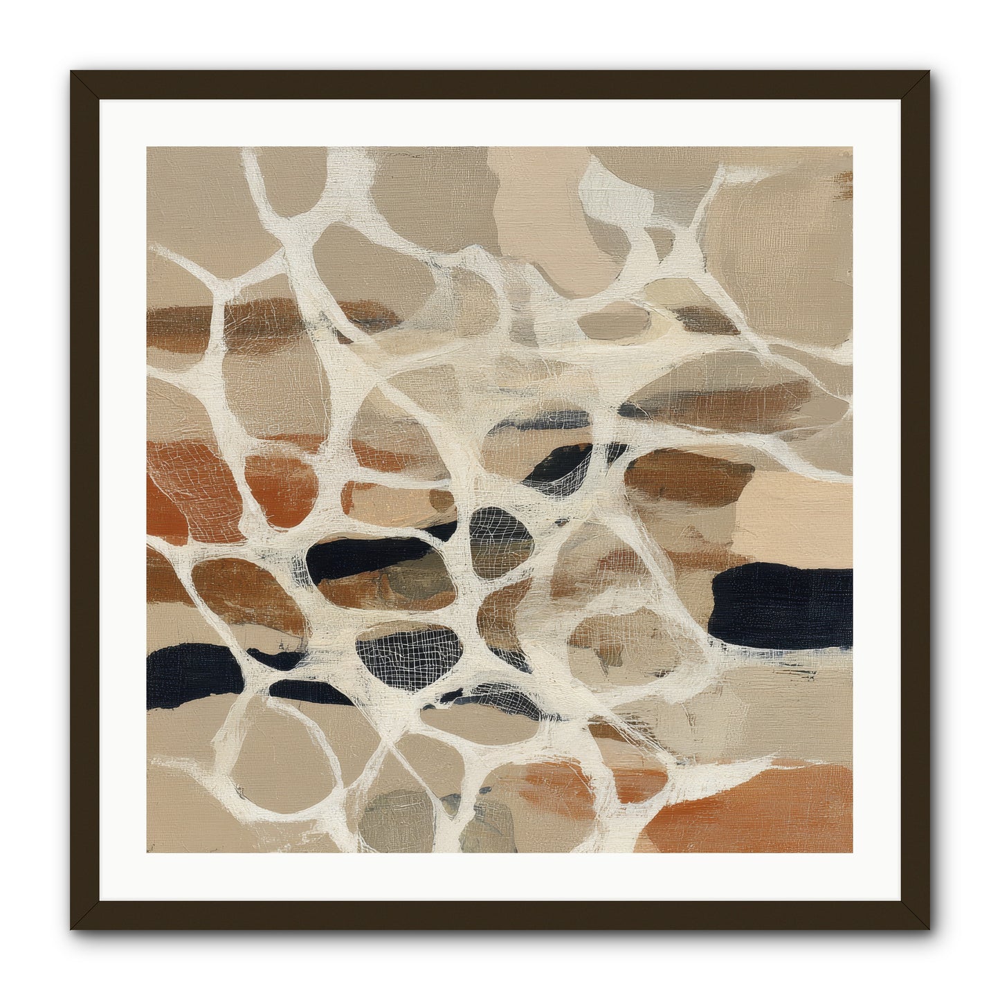 Voltage -- Framed Print - Black 30x30