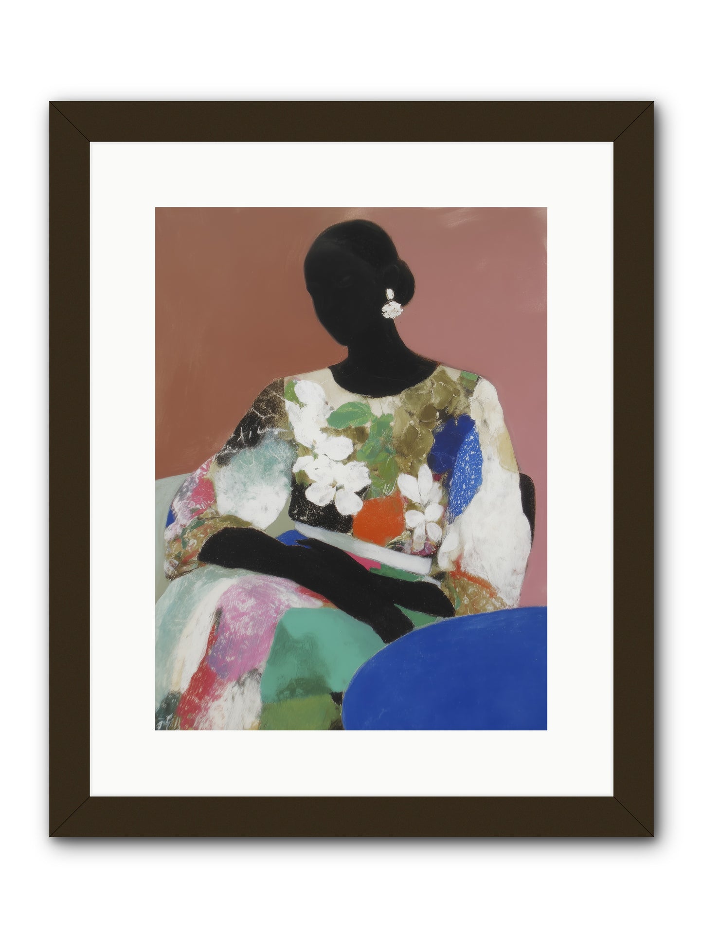 Voyeur -- Framed Print - Black 12x16