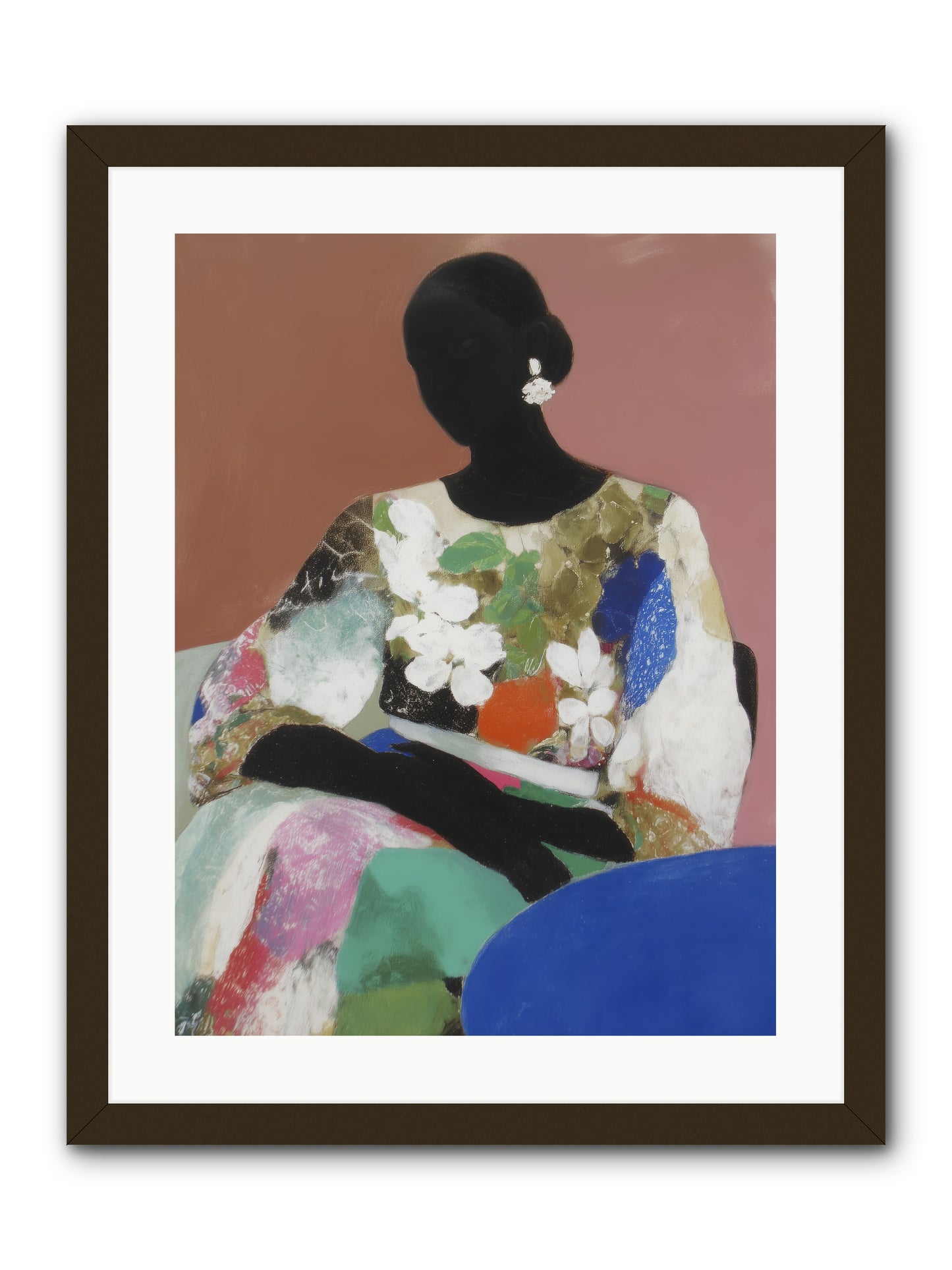 Voyeur -- Framed Print - Black 18x24