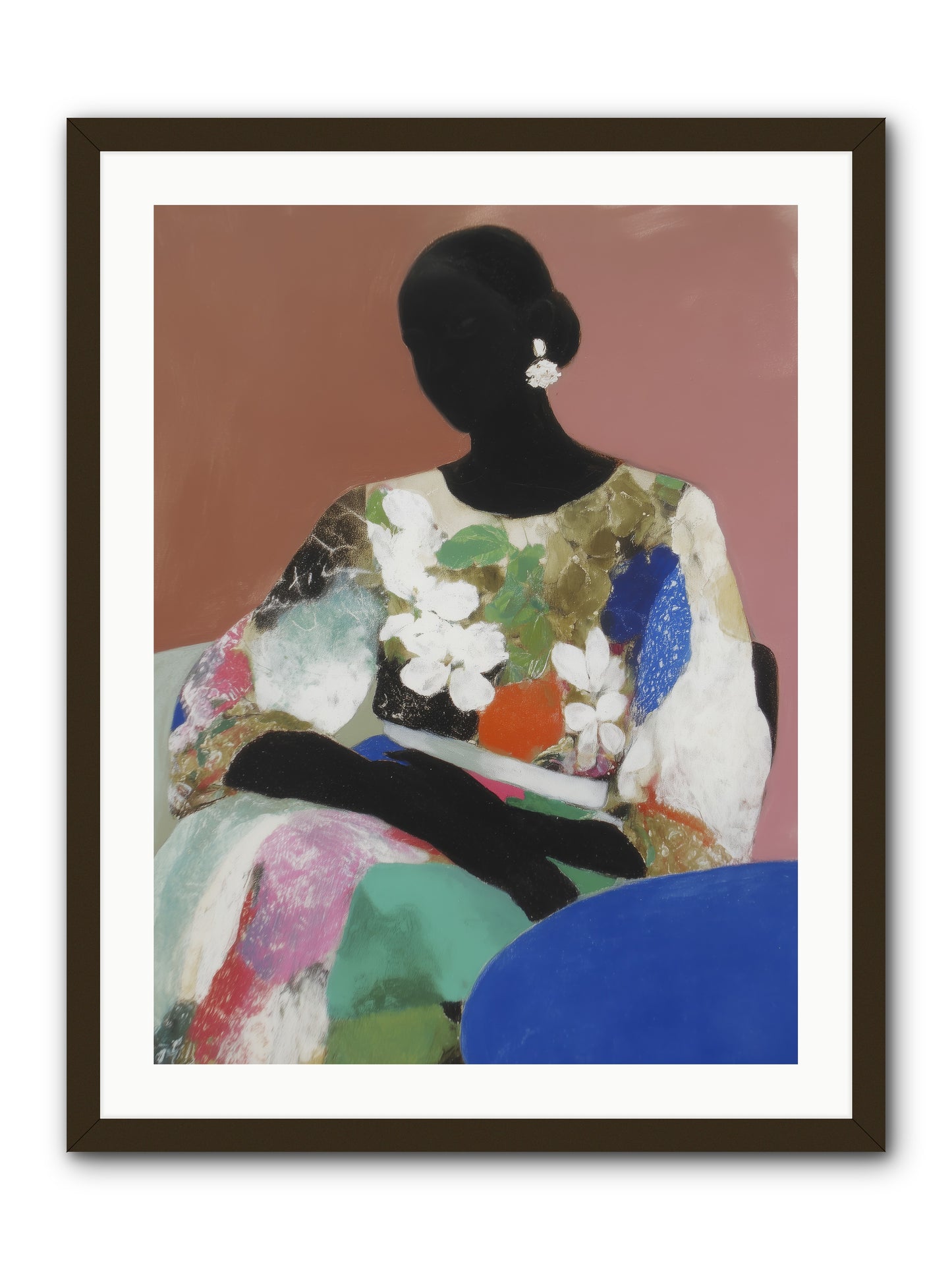 Voyeur -- Framed Print - Black 24x32