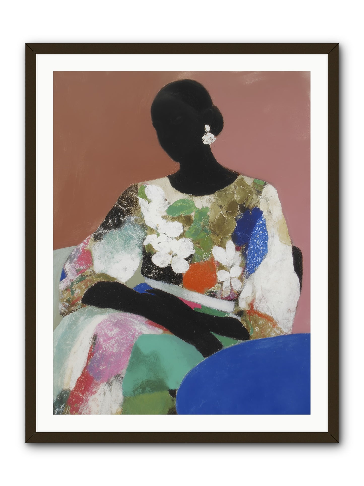 Voyeur -- Framed Print - Black 30x40