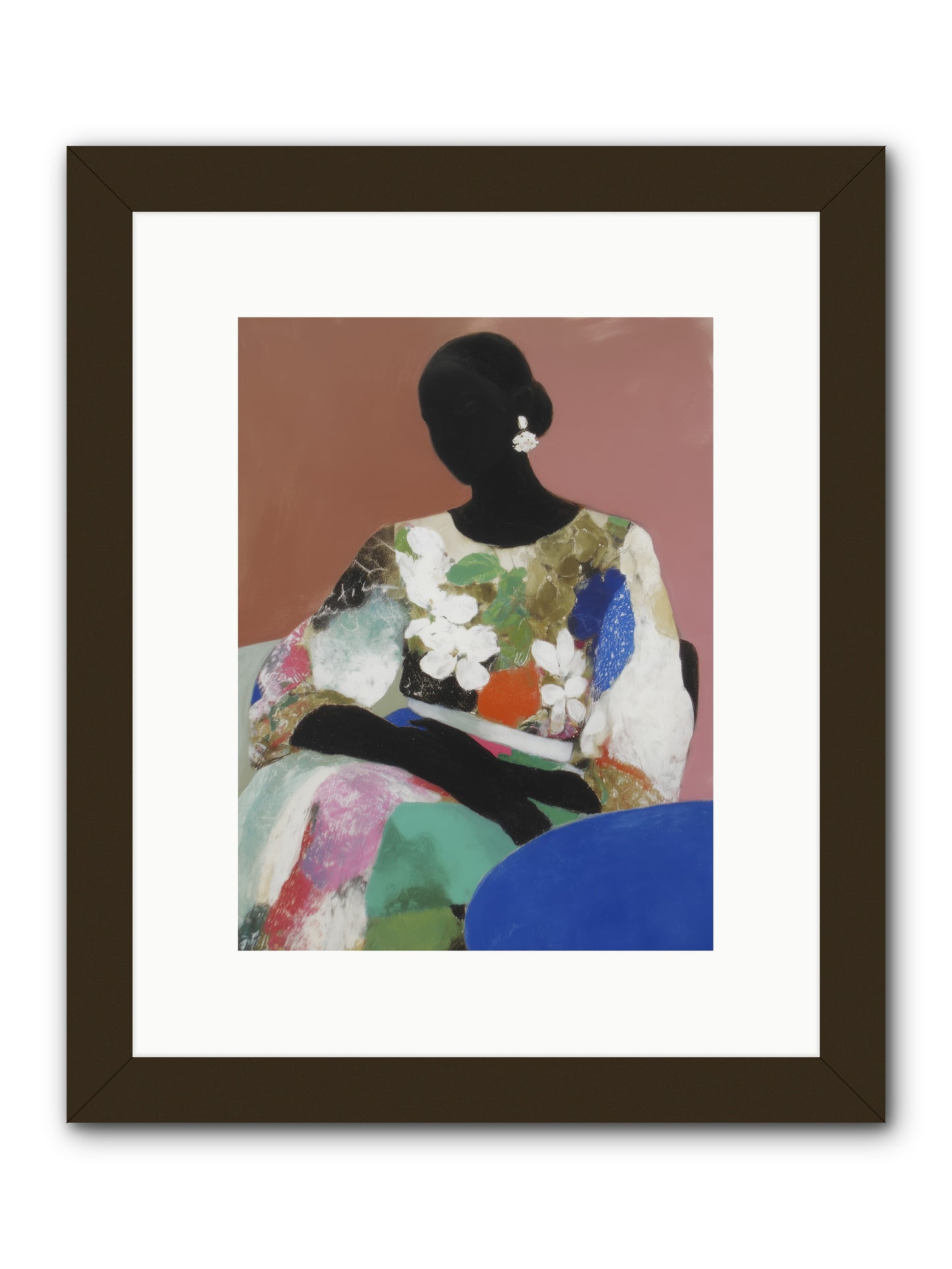 Voyeur -- Framed Print - Black 9x12