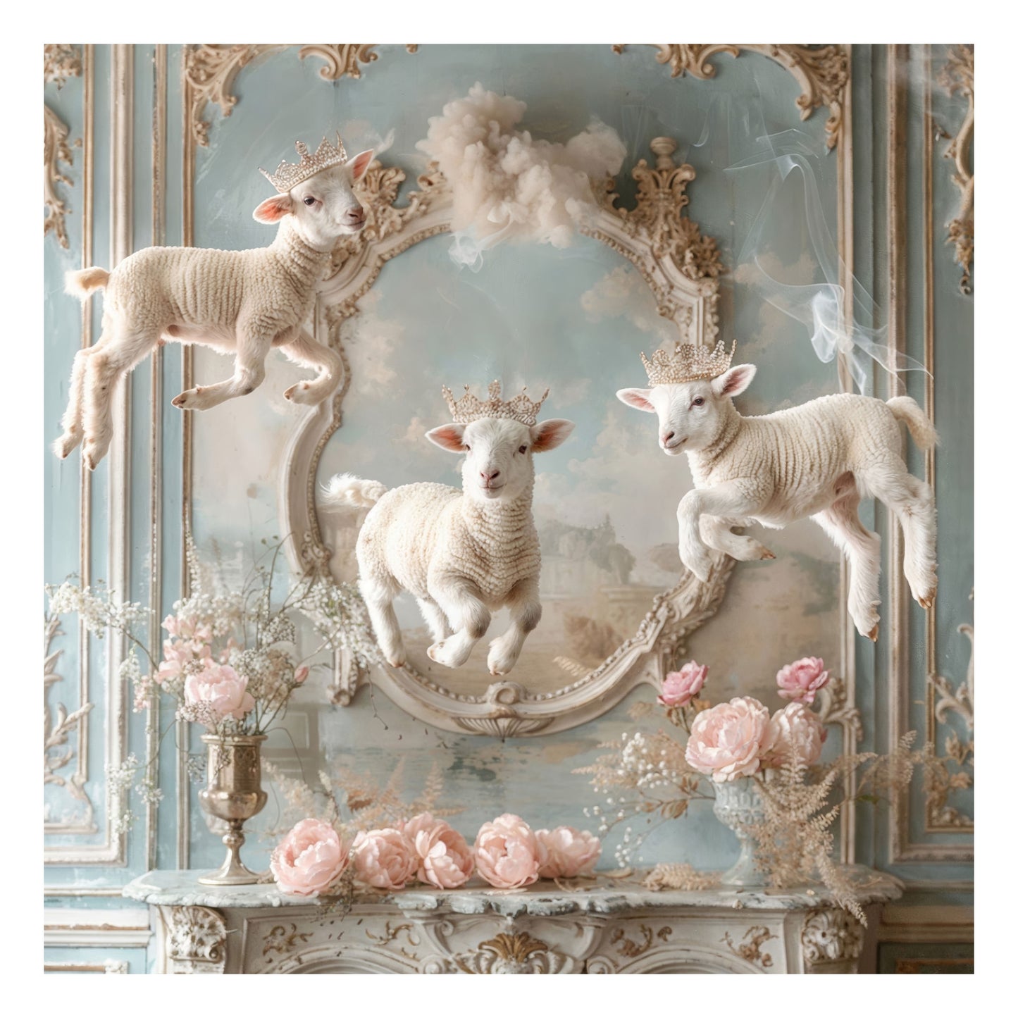 Woolies Whimsy Fine Art Print