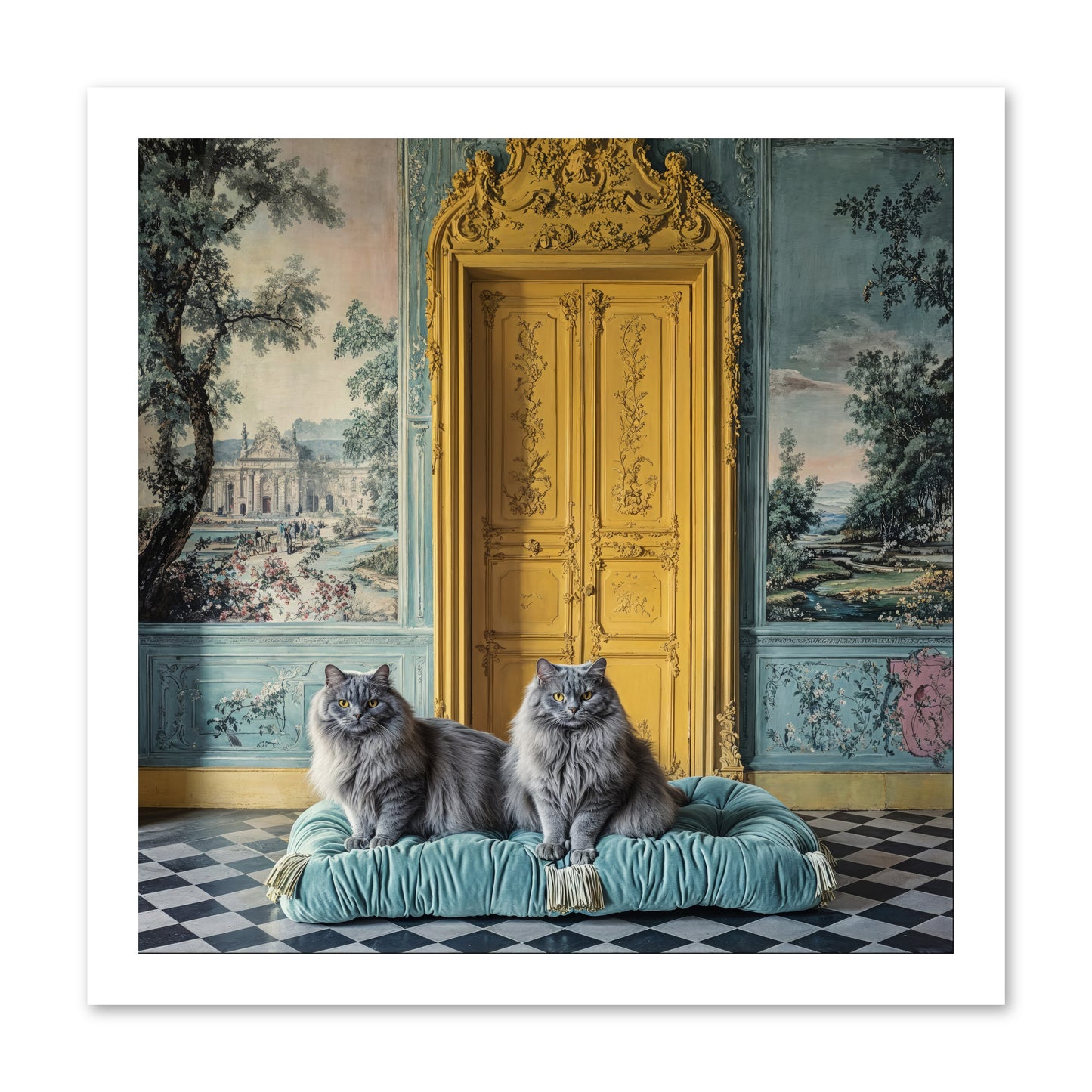 Waiting For Bonaparte -- Loose Canvas Print 16x16