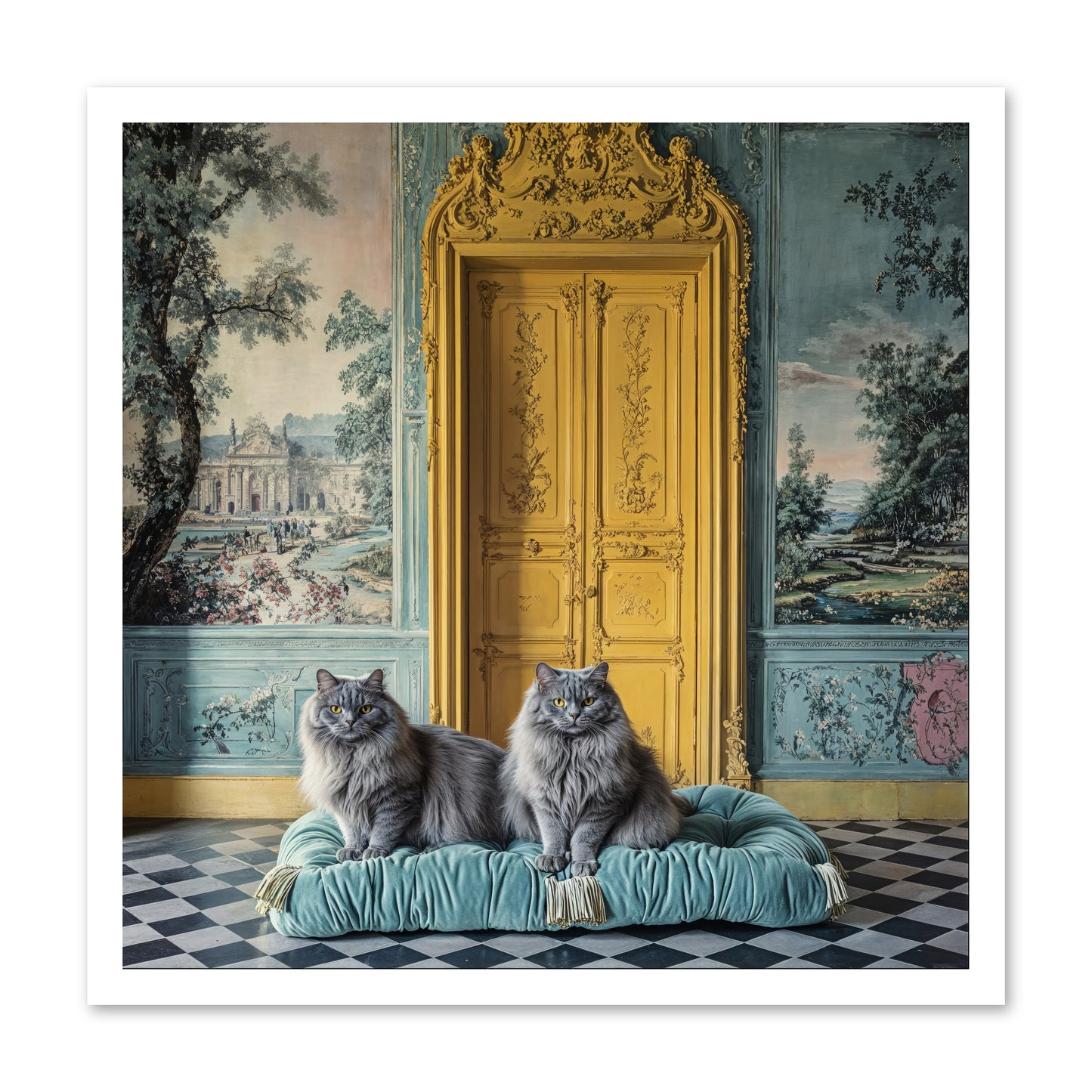 Waiting For Bonaparte -- Paper Print 24x24