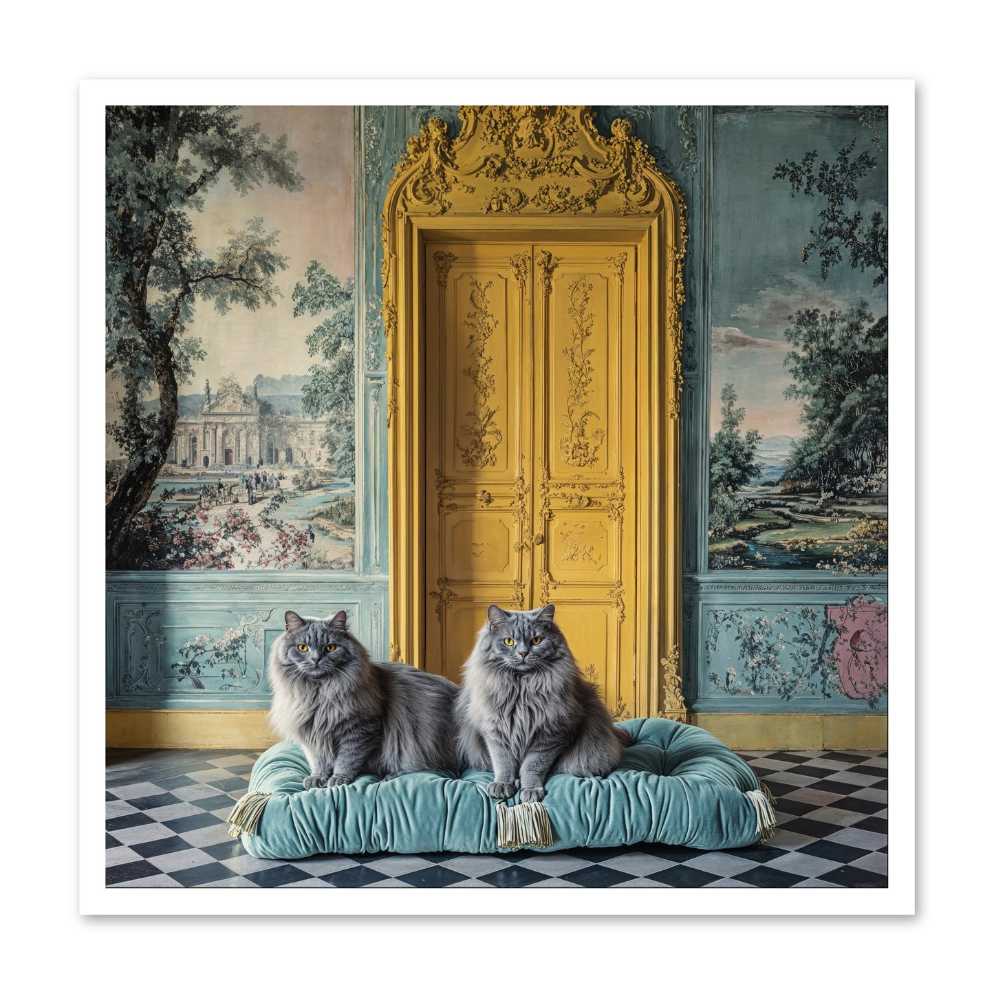 Waiting For Bonaparte -- Paper Print 30x30