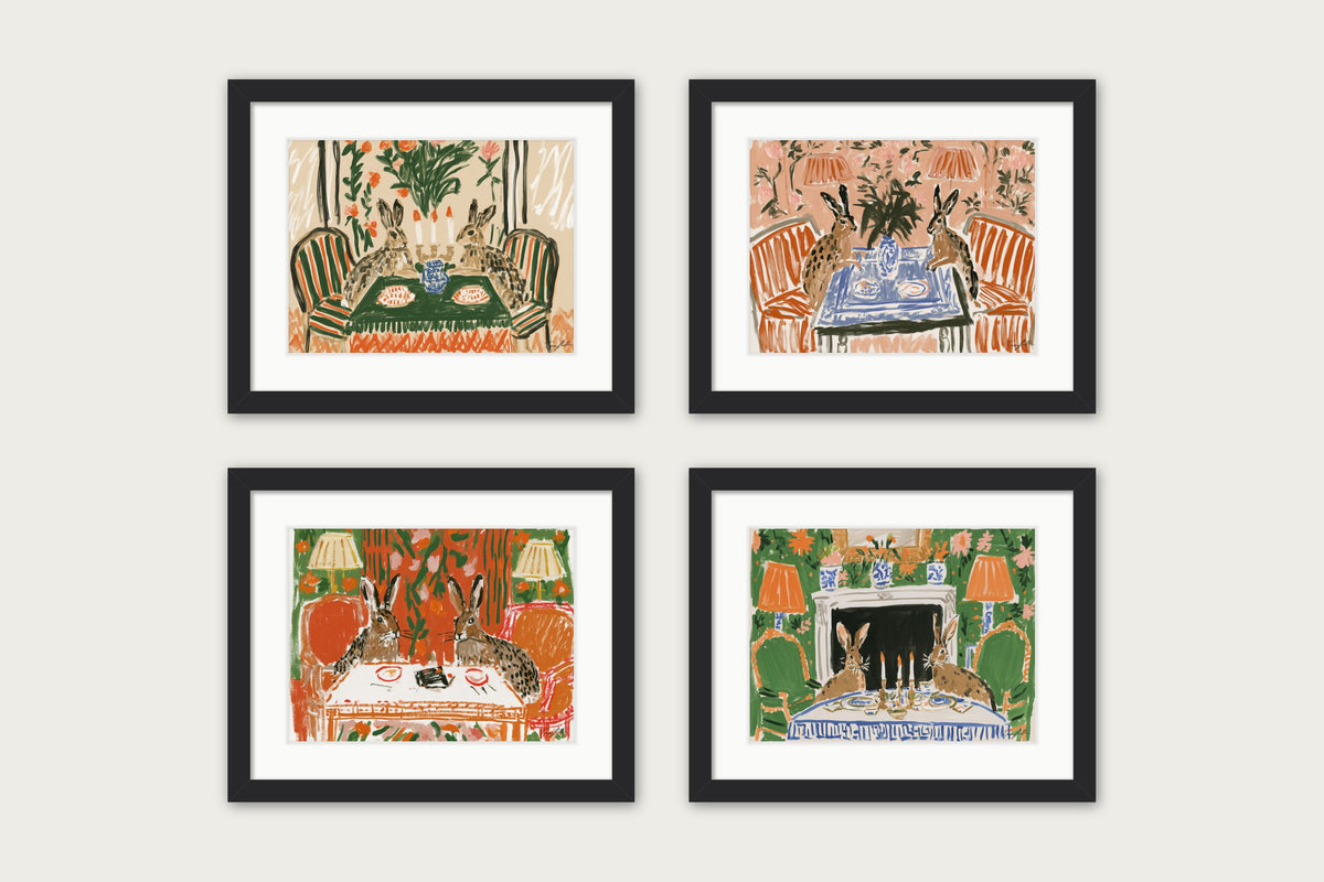 Waiting On Dessert - Framed Print - Black, 16x12