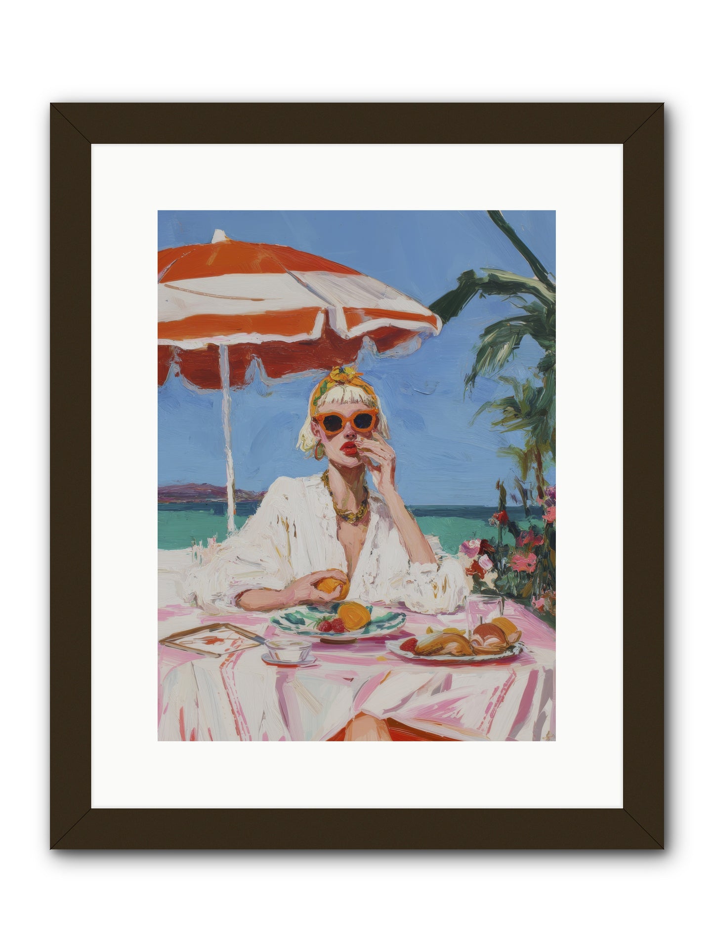 Wake Up Call -- Framed Print - Black 12x16
