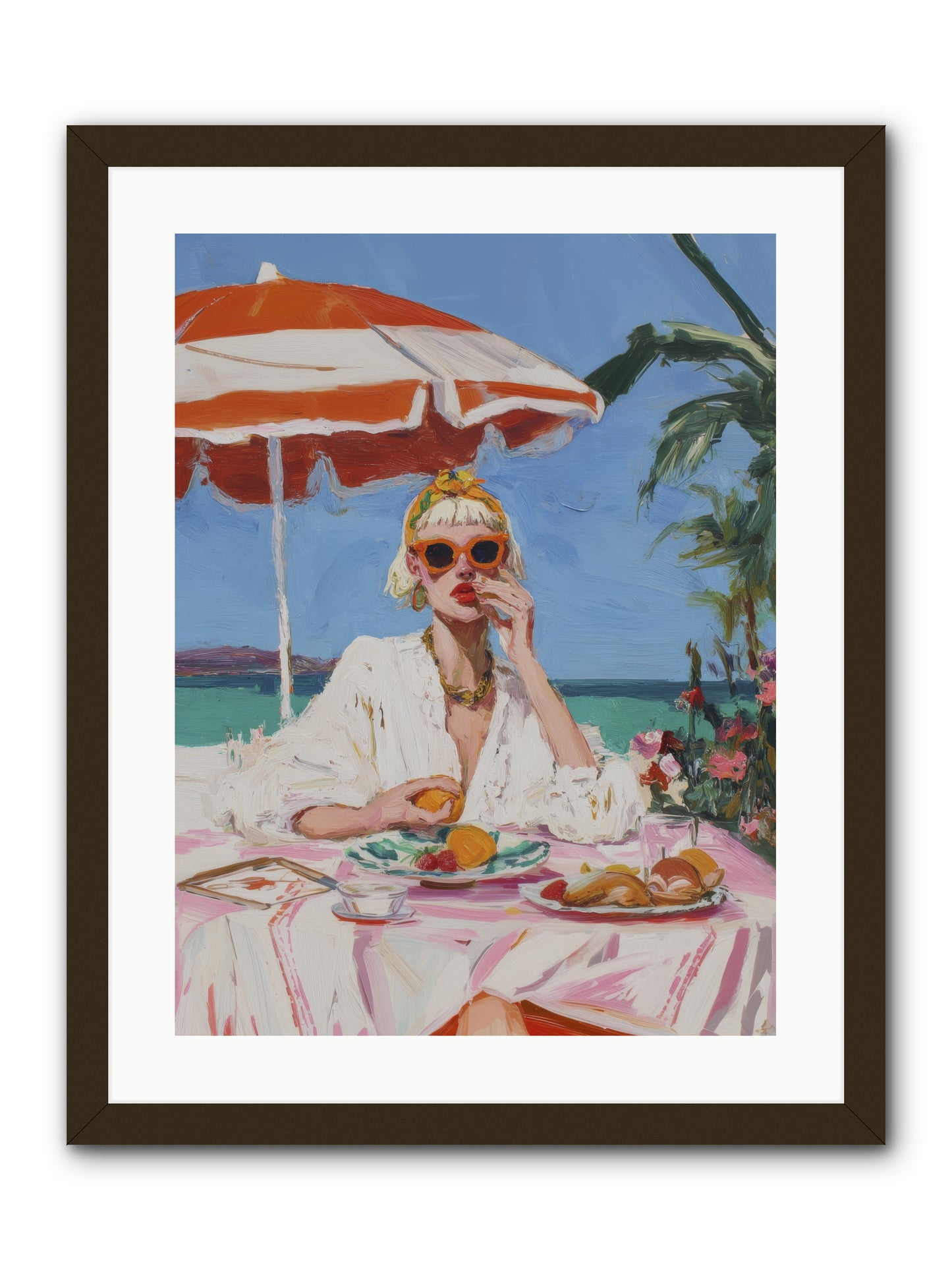 Wake Up Call -- Framed Print - Black 18x24