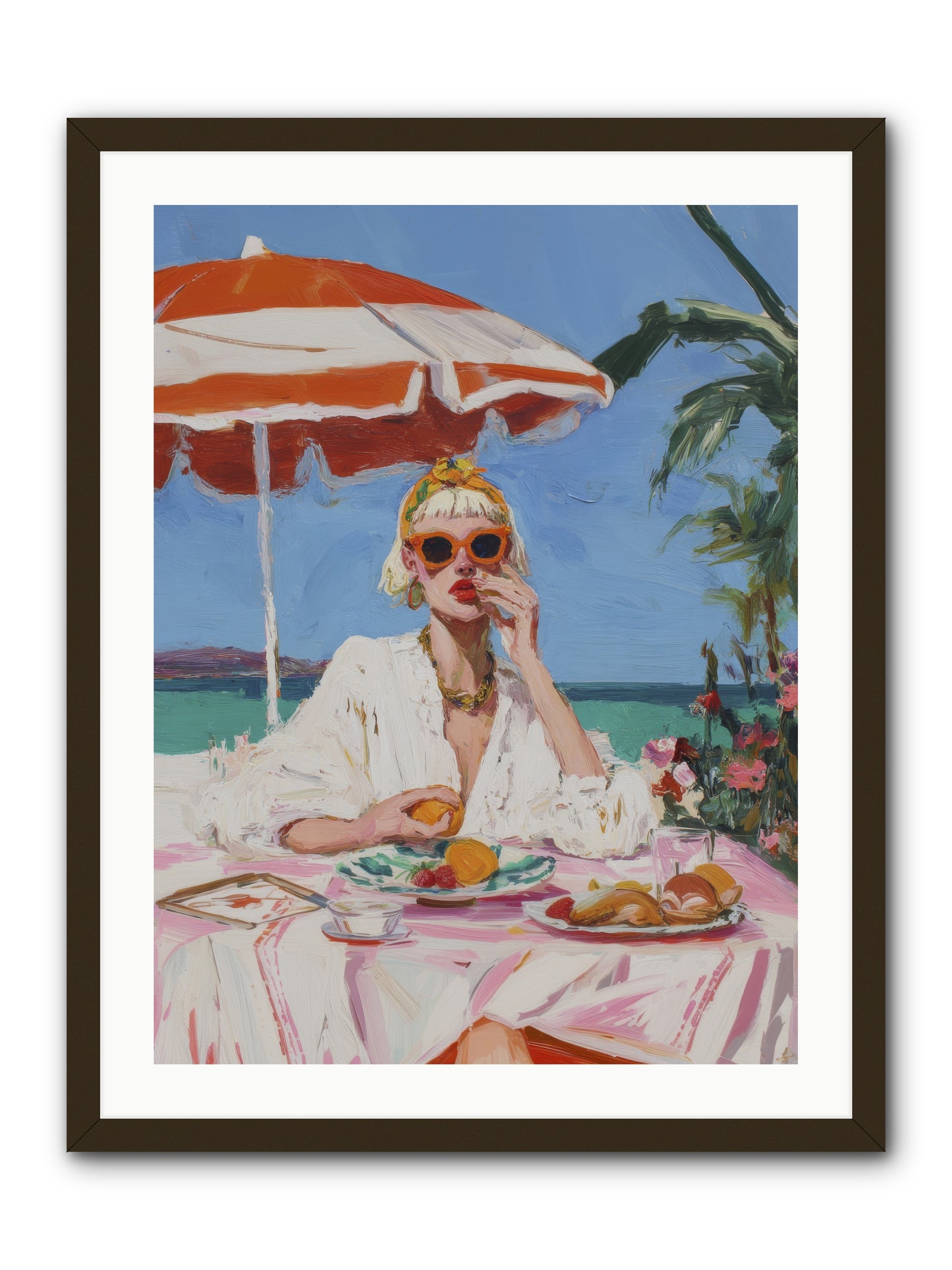 Wake Up Call -- Framed Print - Black 24x32