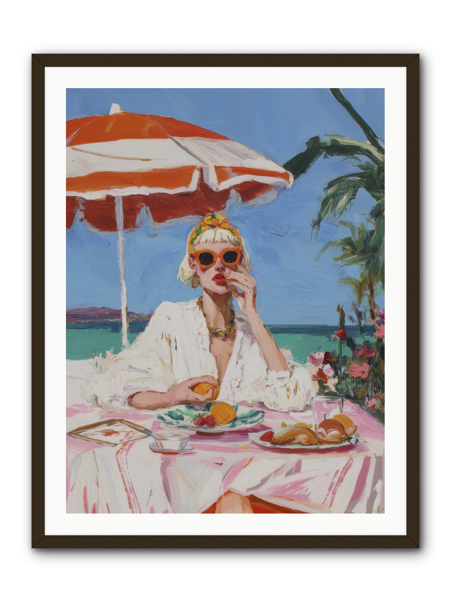 Wake Up Call -- Framed Print - Black 30x40