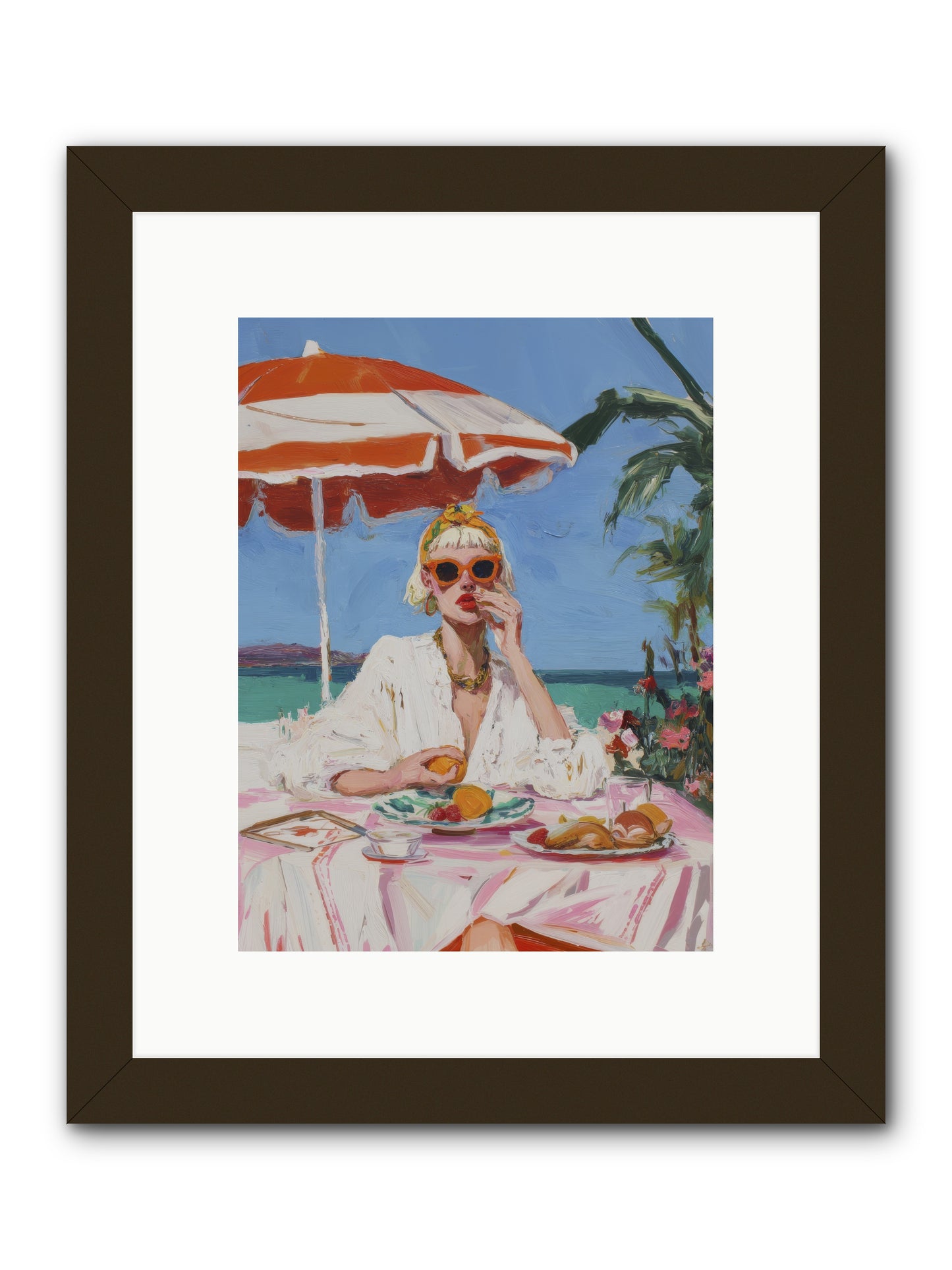 Wake Up Call -- Framed Print - Black 9x12