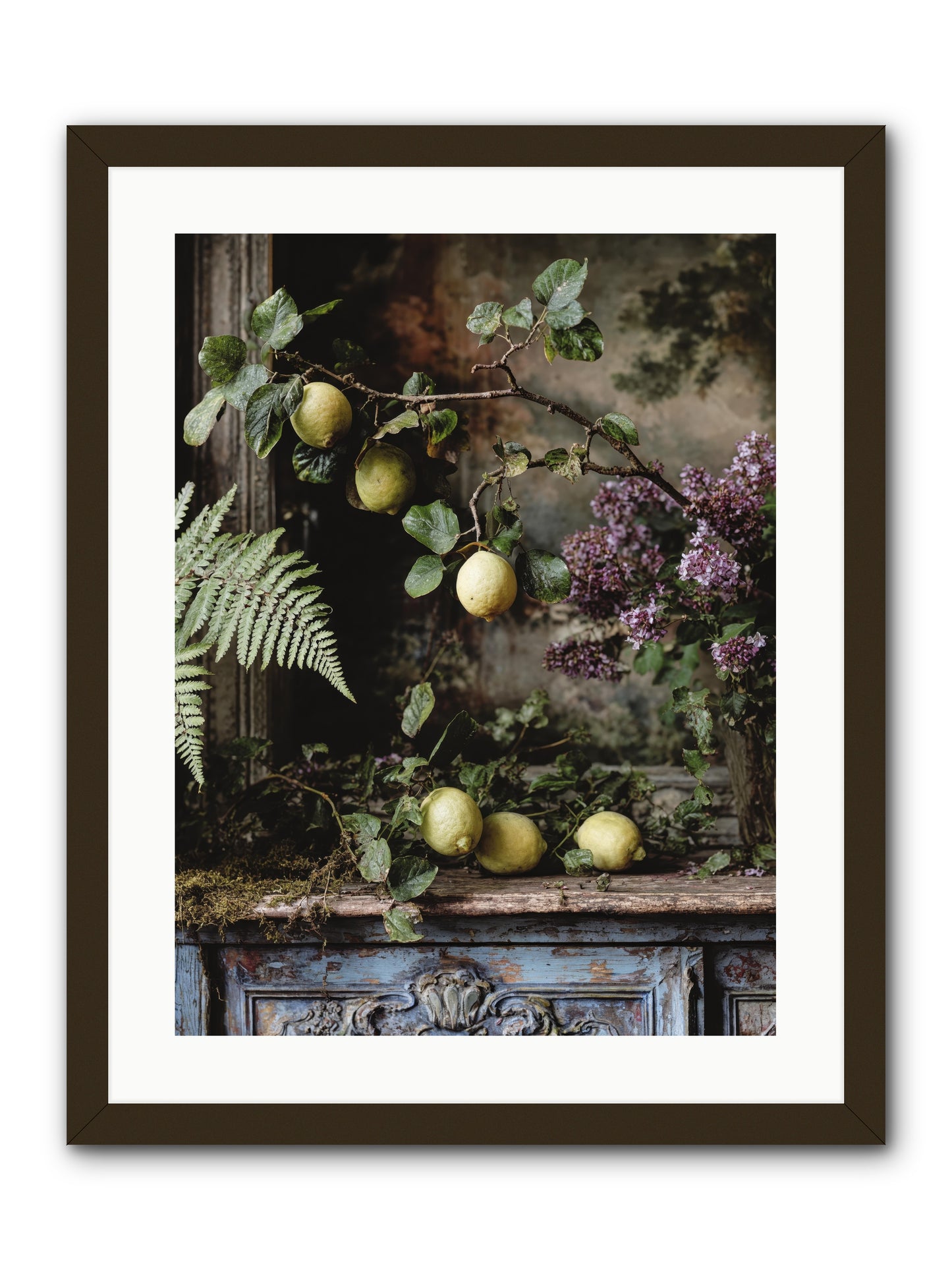 Wallace -- Framed Print - Black 18x24