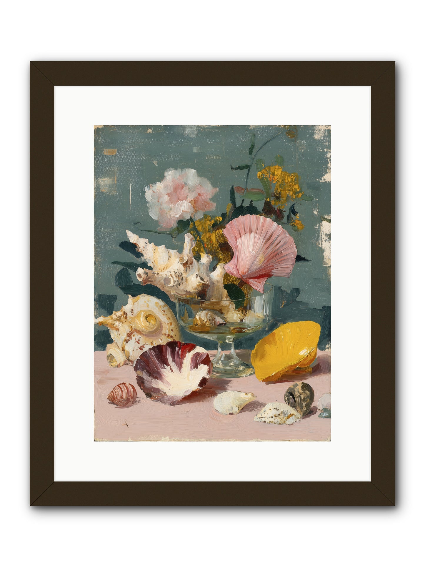 Wanderer's  Wonder -- Framed Print - Black 12x16