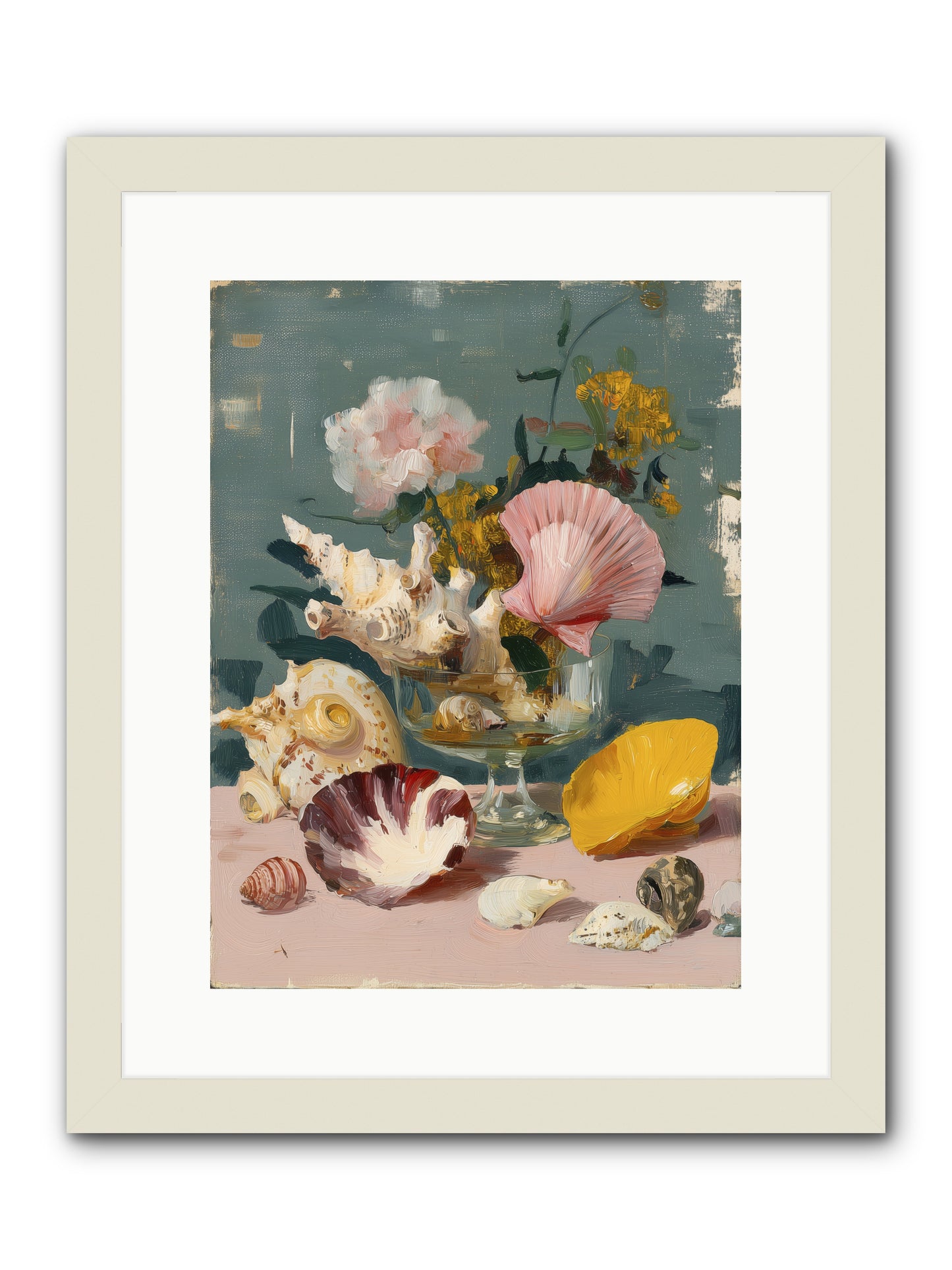 Wanderer's  Wonder -- Framed Print - White 12x16