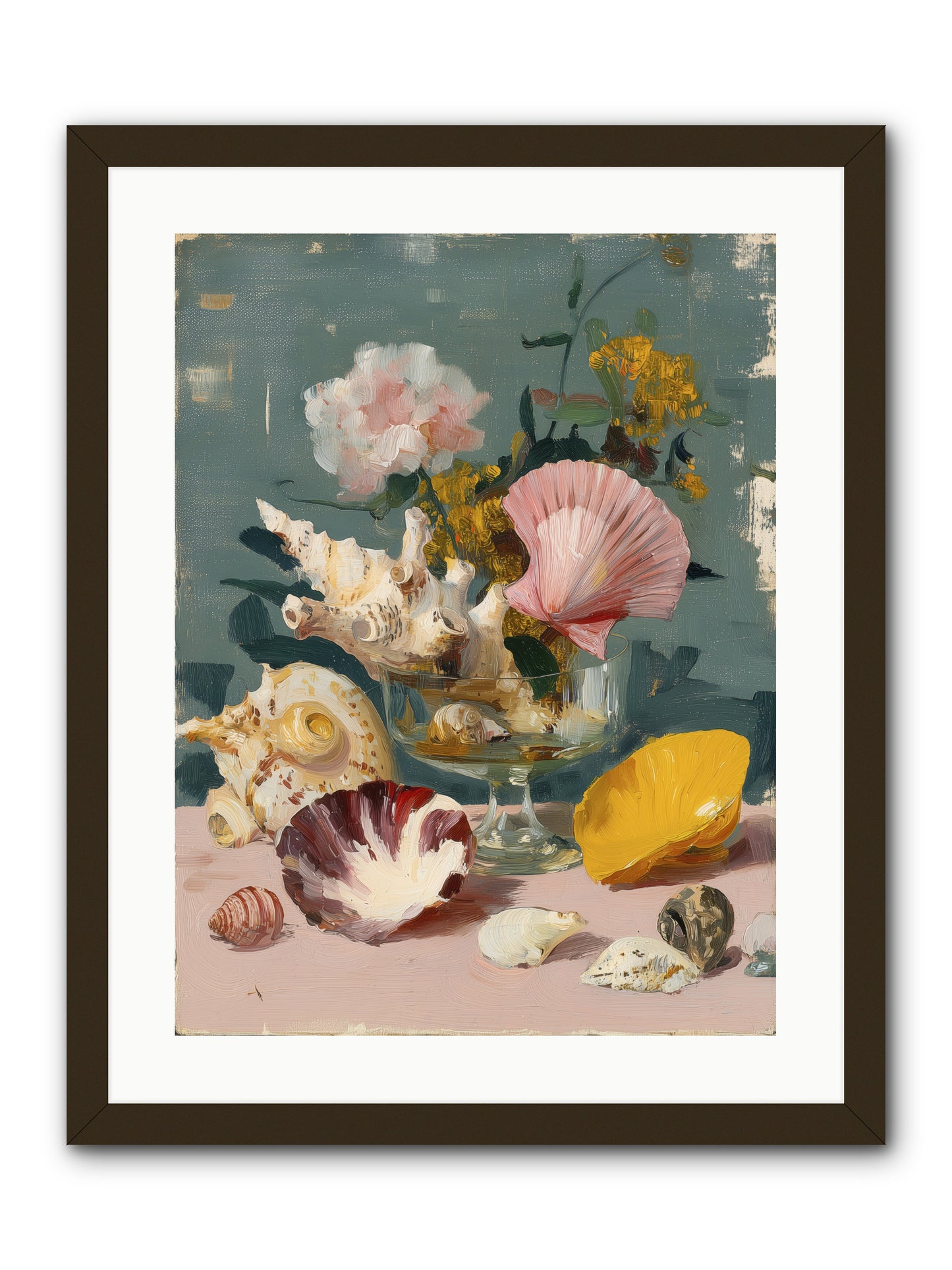 Wanderer's  Wonder -- Framed Print - Black 18x24