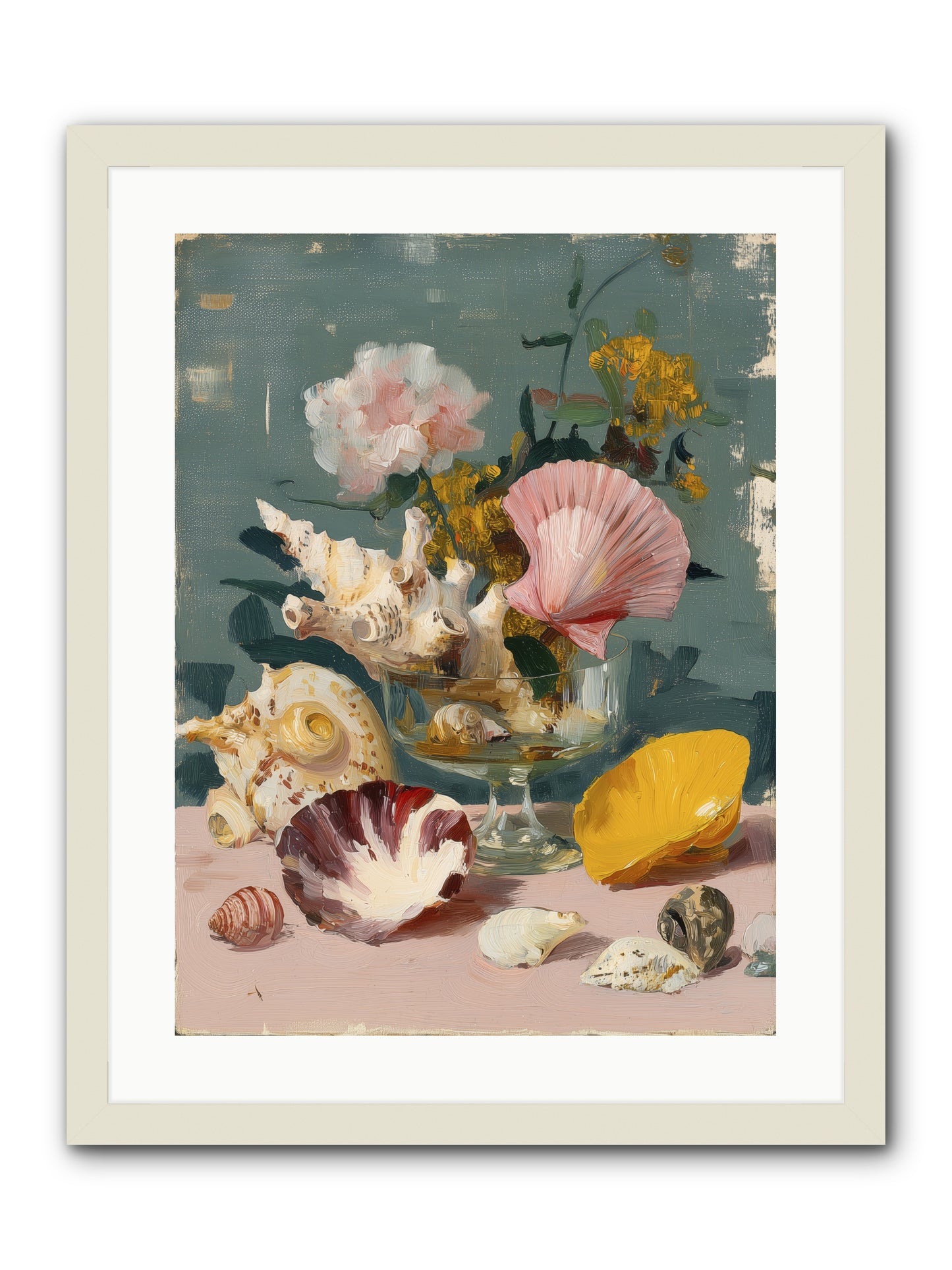Wanderer's  Wonder -- Framed Print - White 18x24