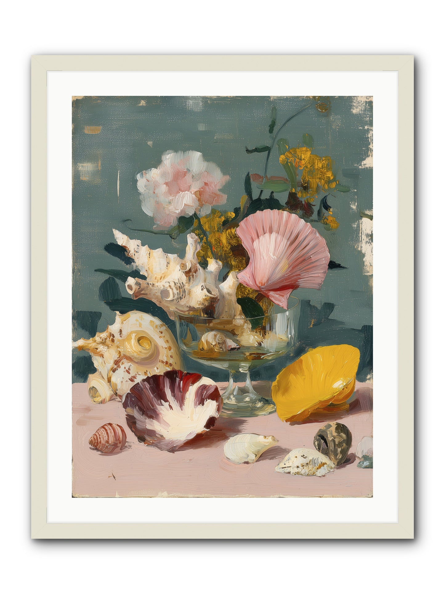 Wanderer's  Wonder -- Framed Print - White 24x32